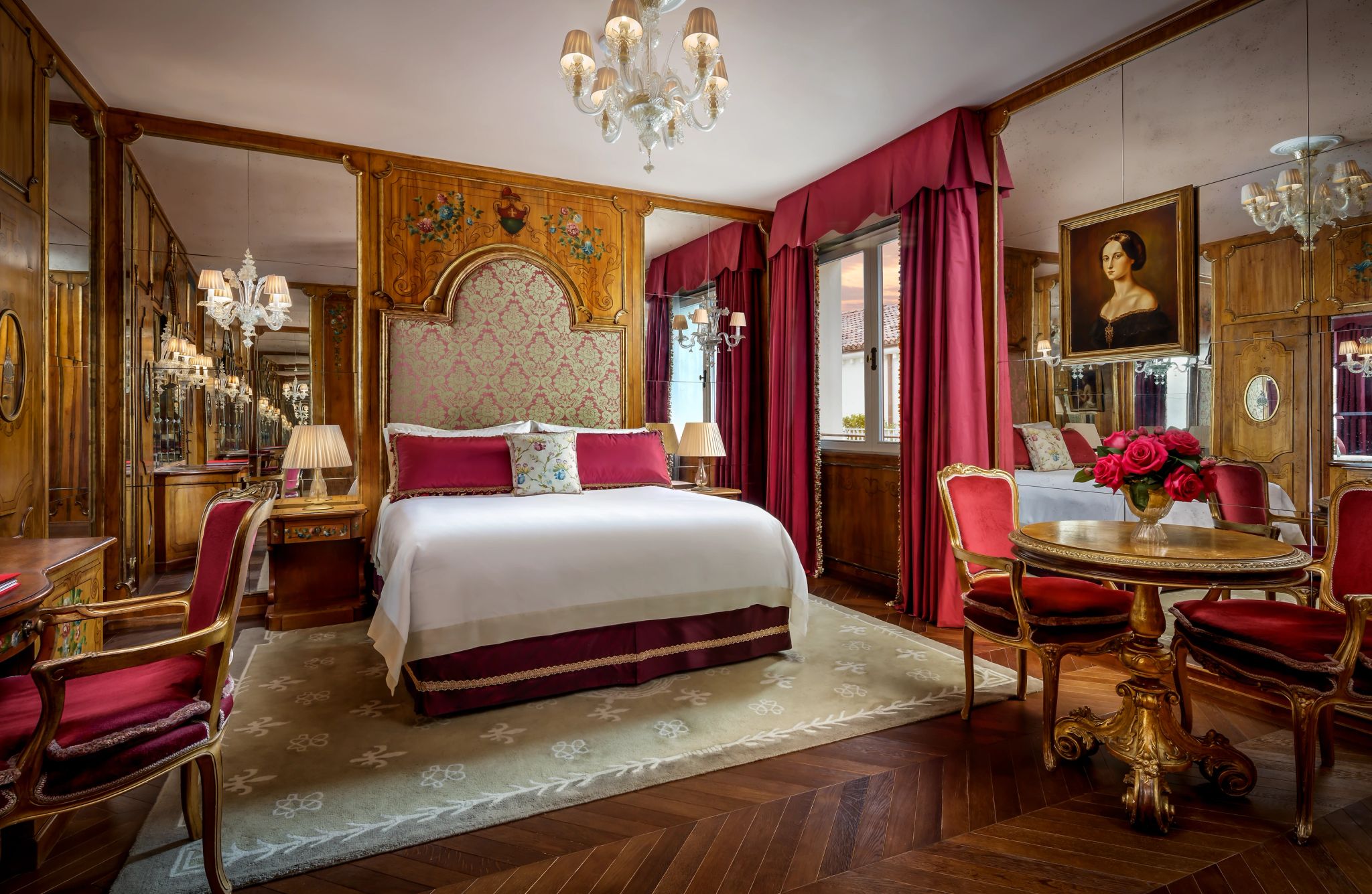 Venetian suite de luxo em veneza - inspiracao veneziana - mesa de jantar