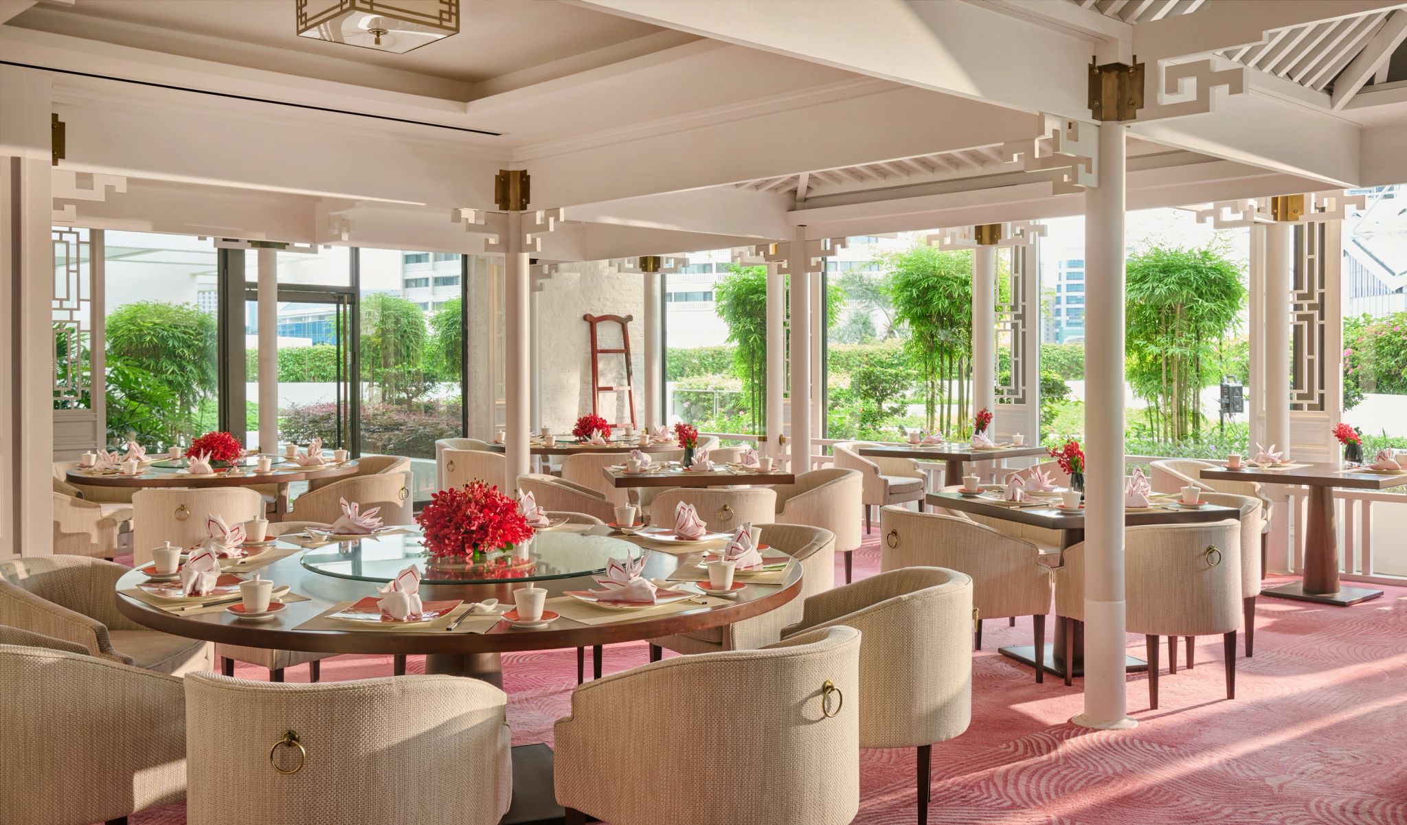 Restaurante Cherry Garden culinaria cantonesa - decoraçao de luxo - restaurante chines - alta gastronomia