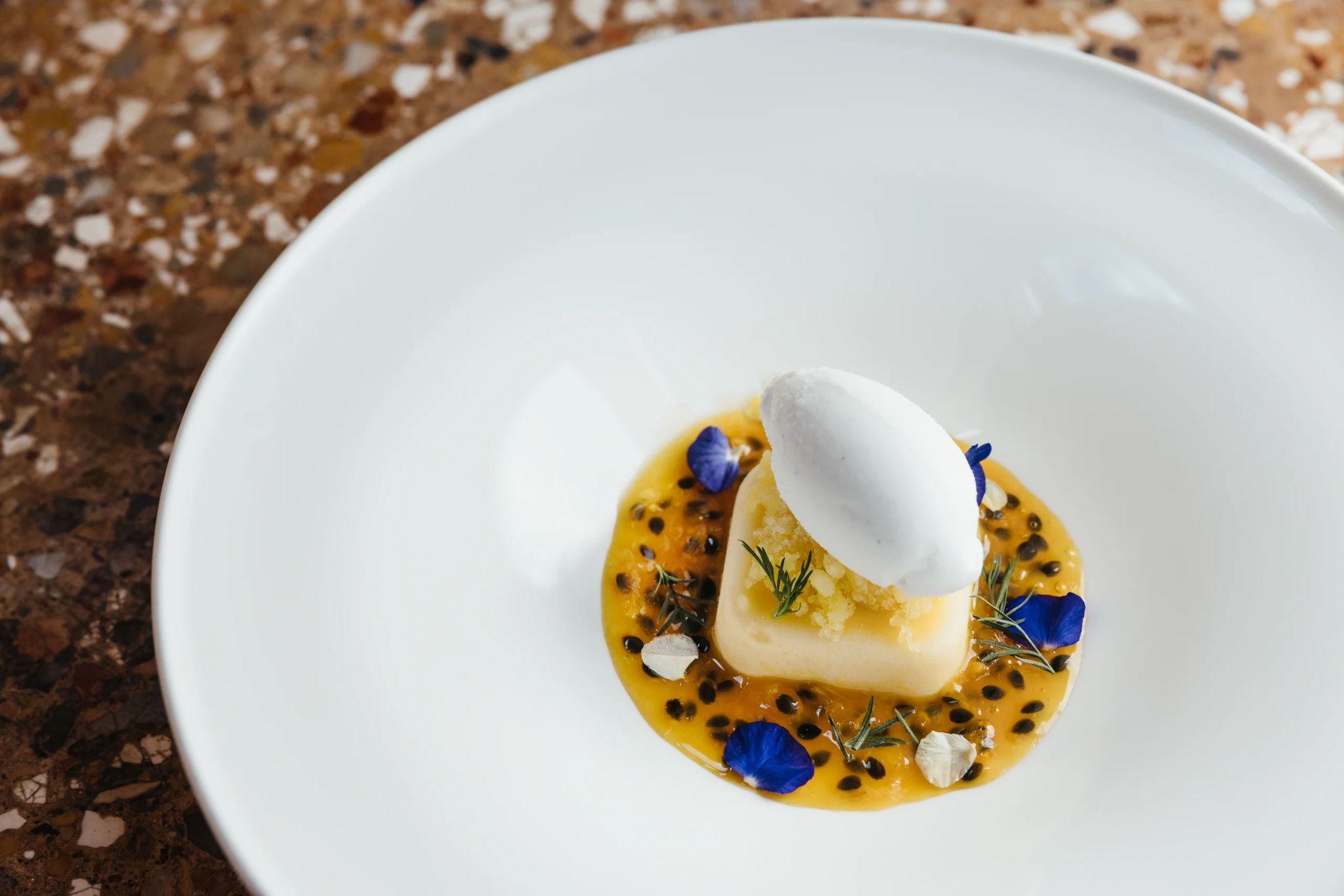 sobremesa italiana - pratos gourmet - culinaria botanica - alta gastronomia