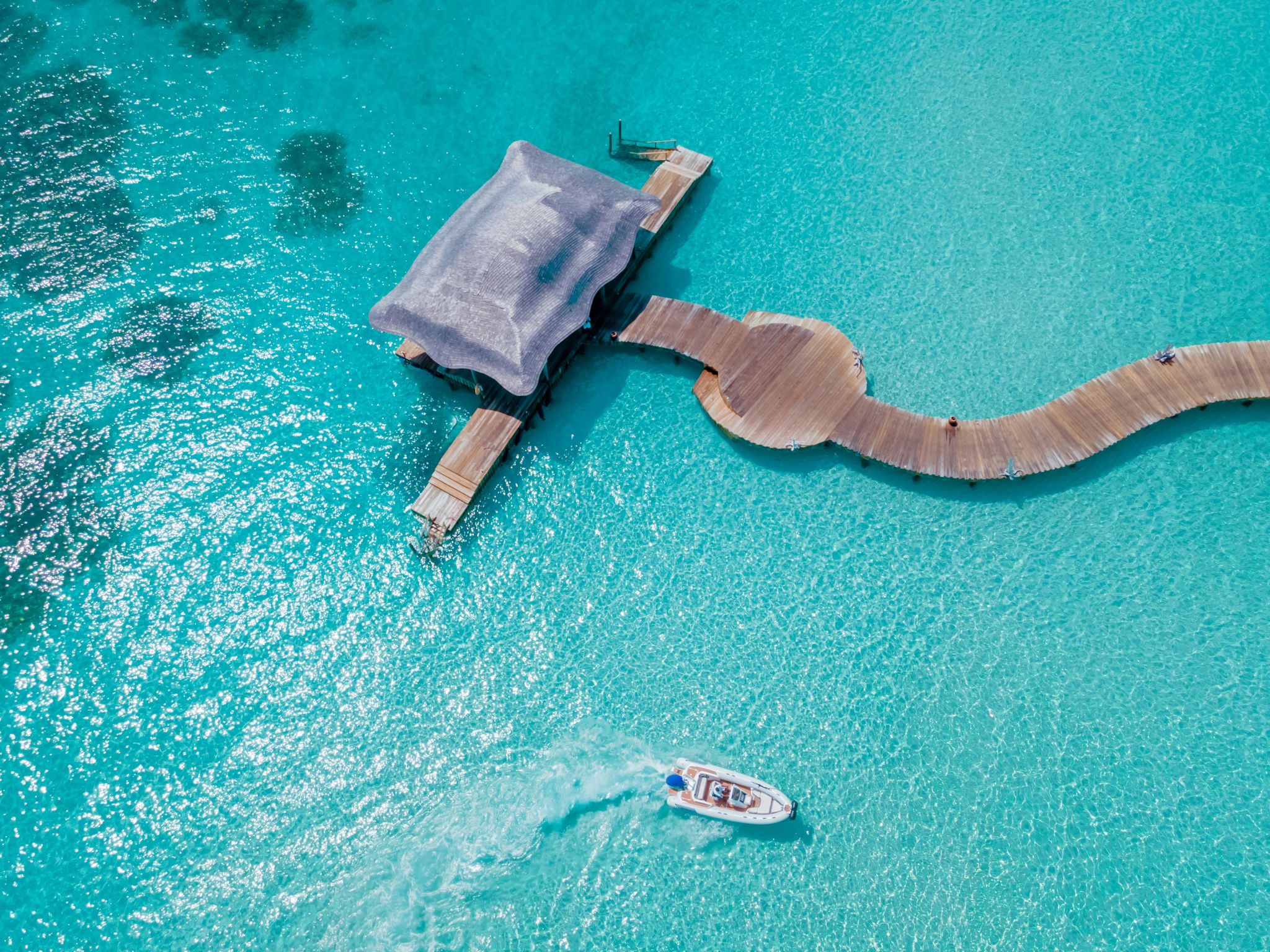 Propriedade Soneva Jani passeio de barco - esportes quaticos - vila nas maldivas