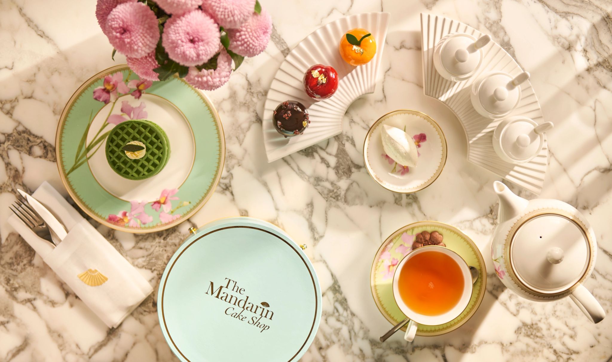 Mandarin Cake Shop cha da tarde – doces gourmet - chas finos - espaço cha da tarde - confeitaria