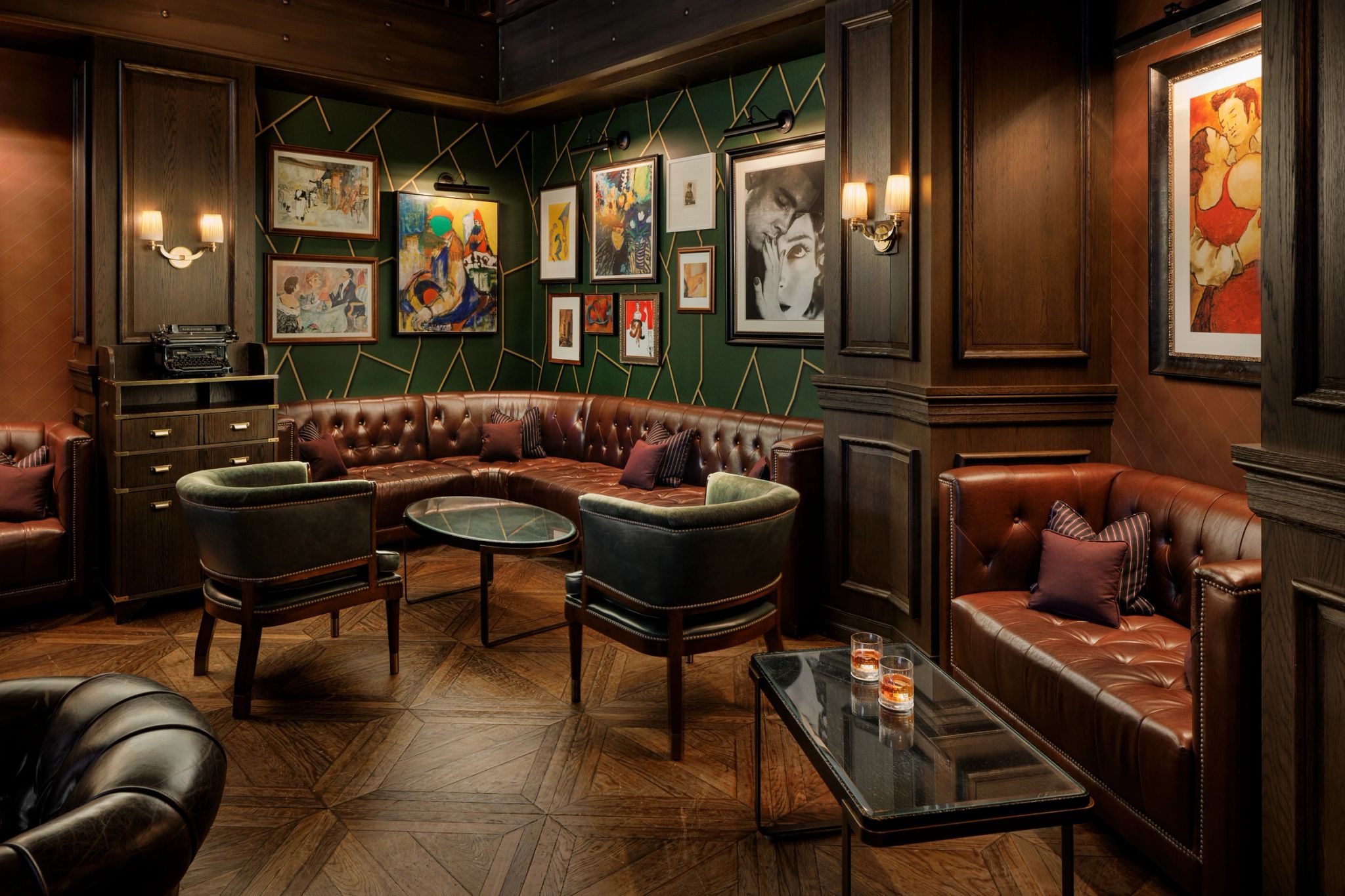 vida noturna em nova york -  bar de hotel - bar americano 