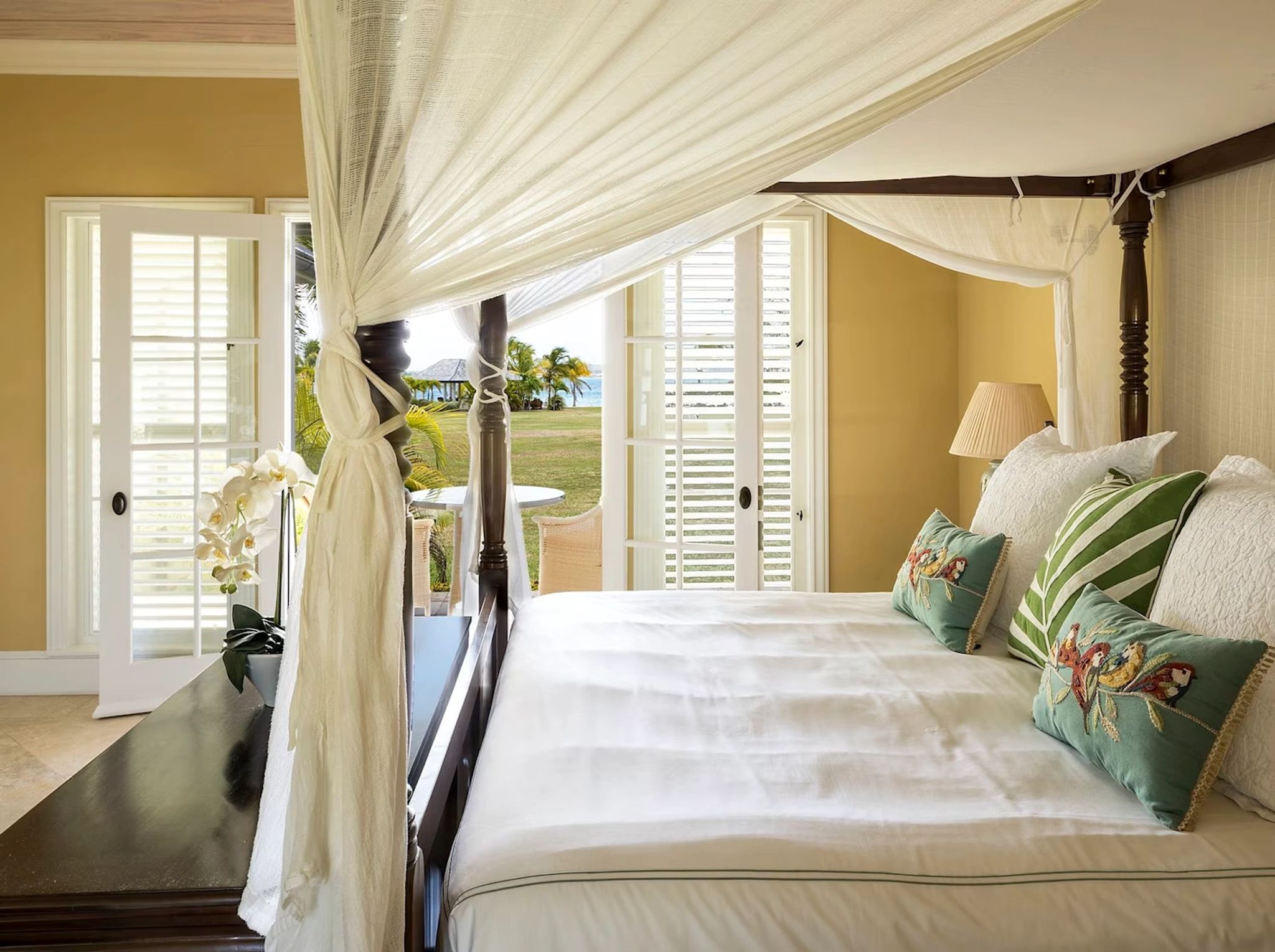 Morning Glory cama king - quarto vista mar - suite principal