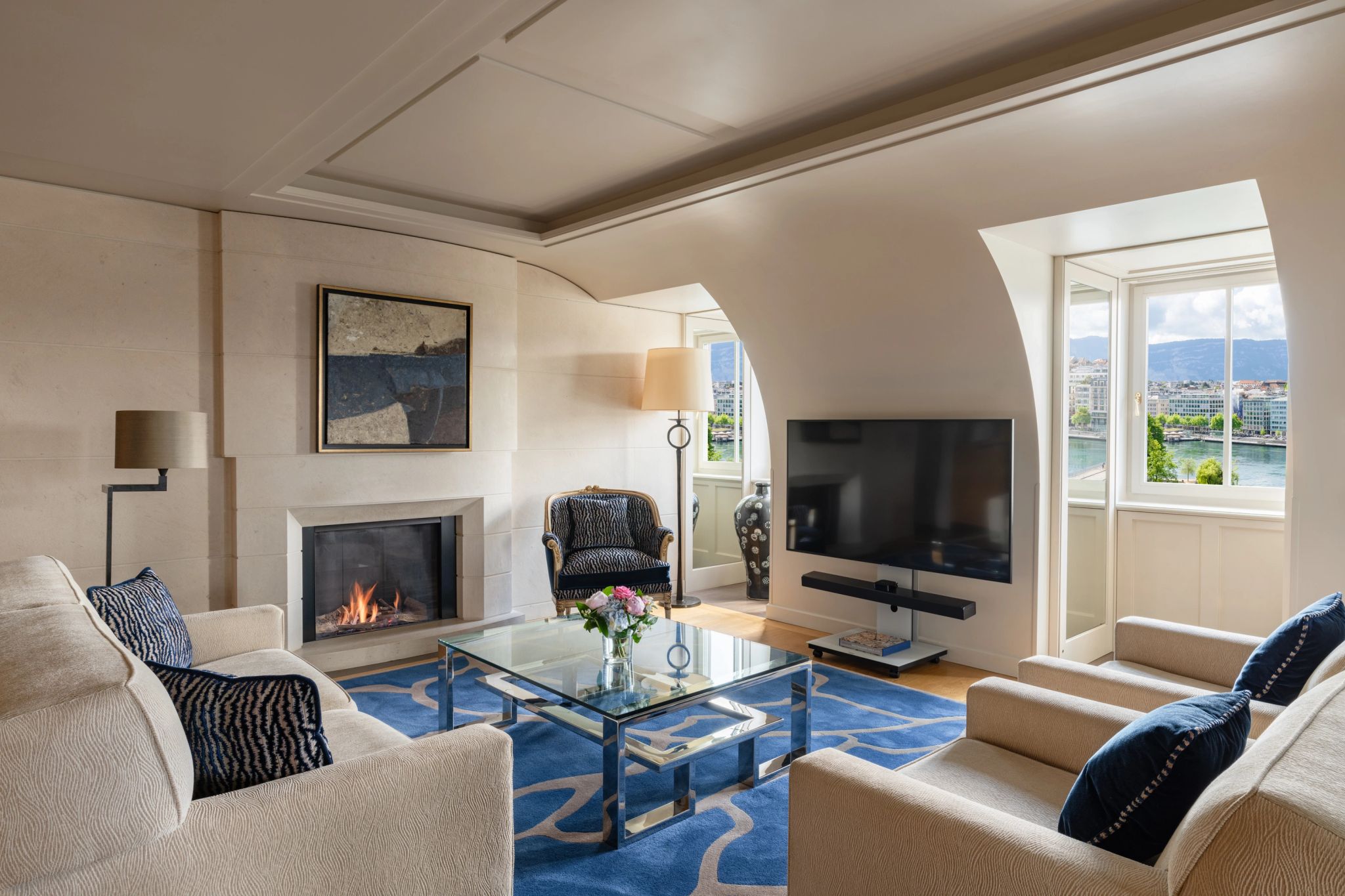 Presidential Suite Loft suite presencial - suite vista lago de genebra - suite com vista