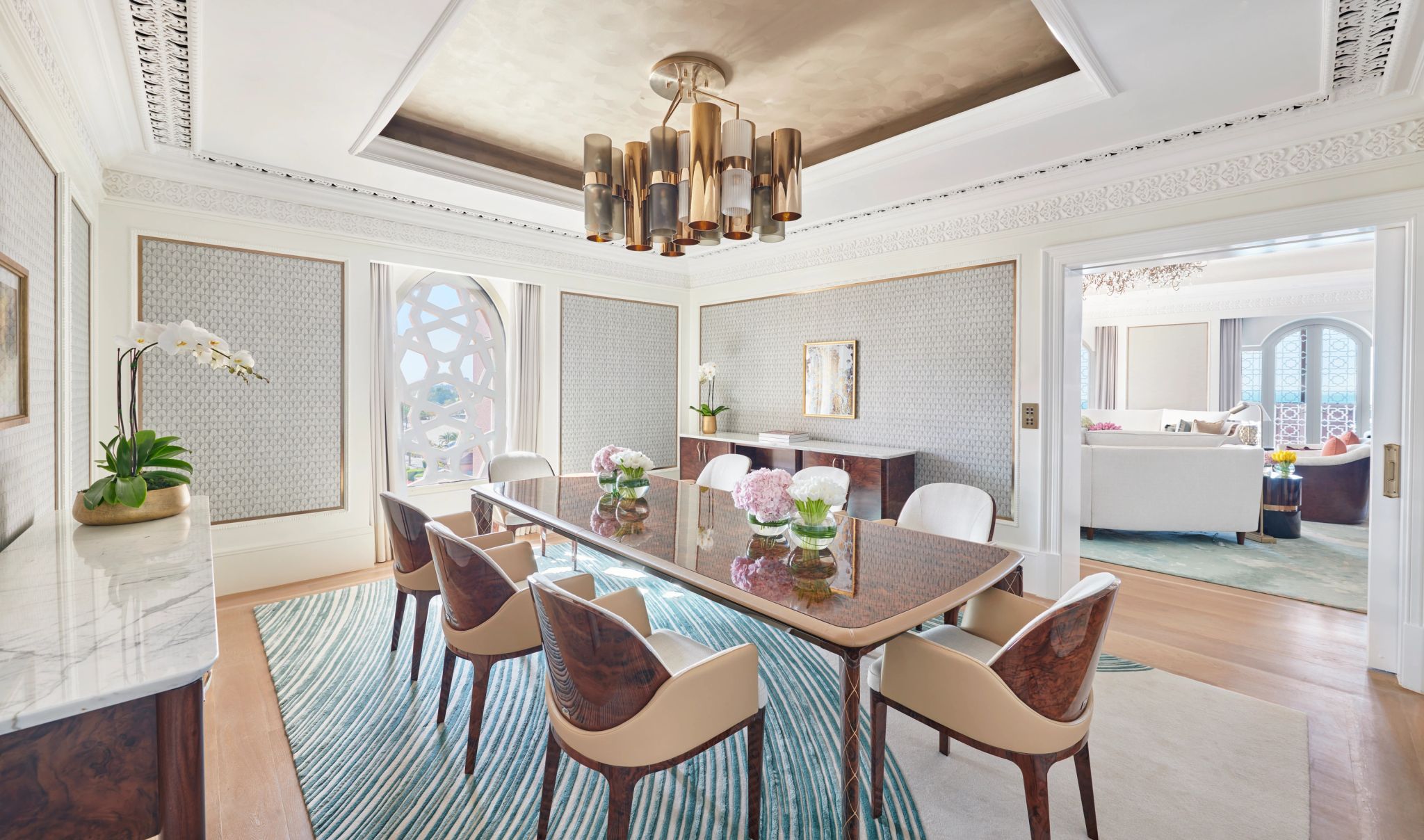 Royal Suite sala de jantar - jantar privativo - jantar em familia