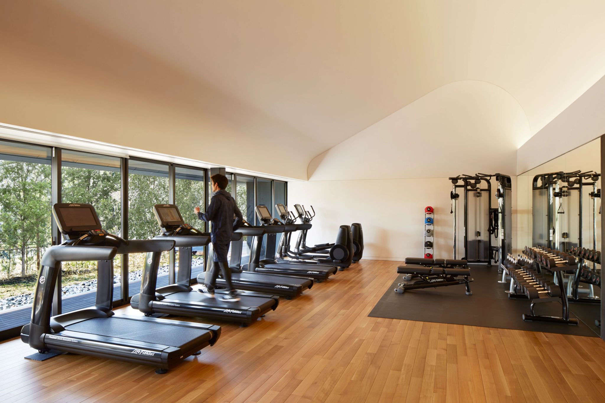 Academia do resort academia moderna – hotel com academia – academia com personal