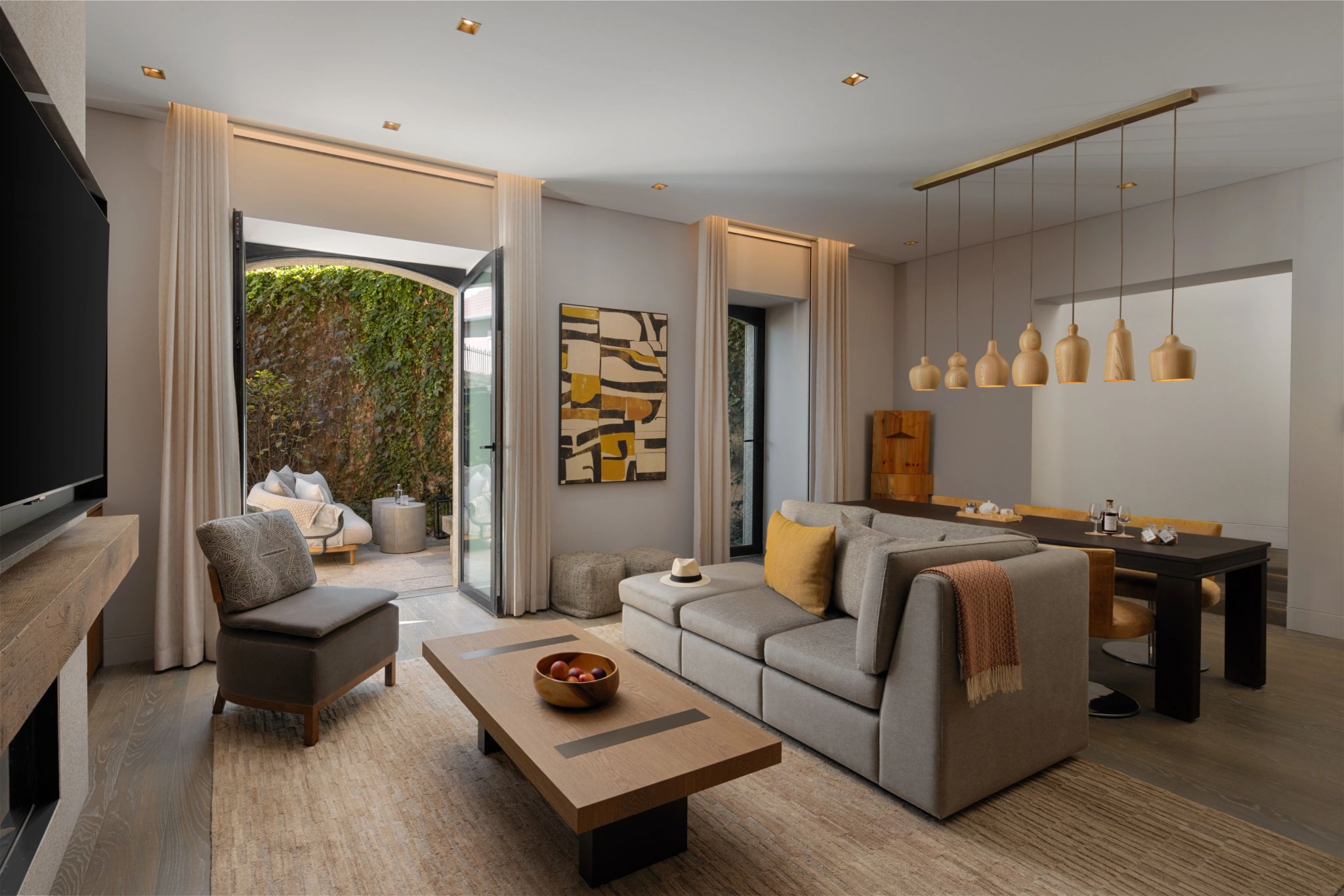 Valley Garden Suite suite master - sala de estar - vista privilegiada