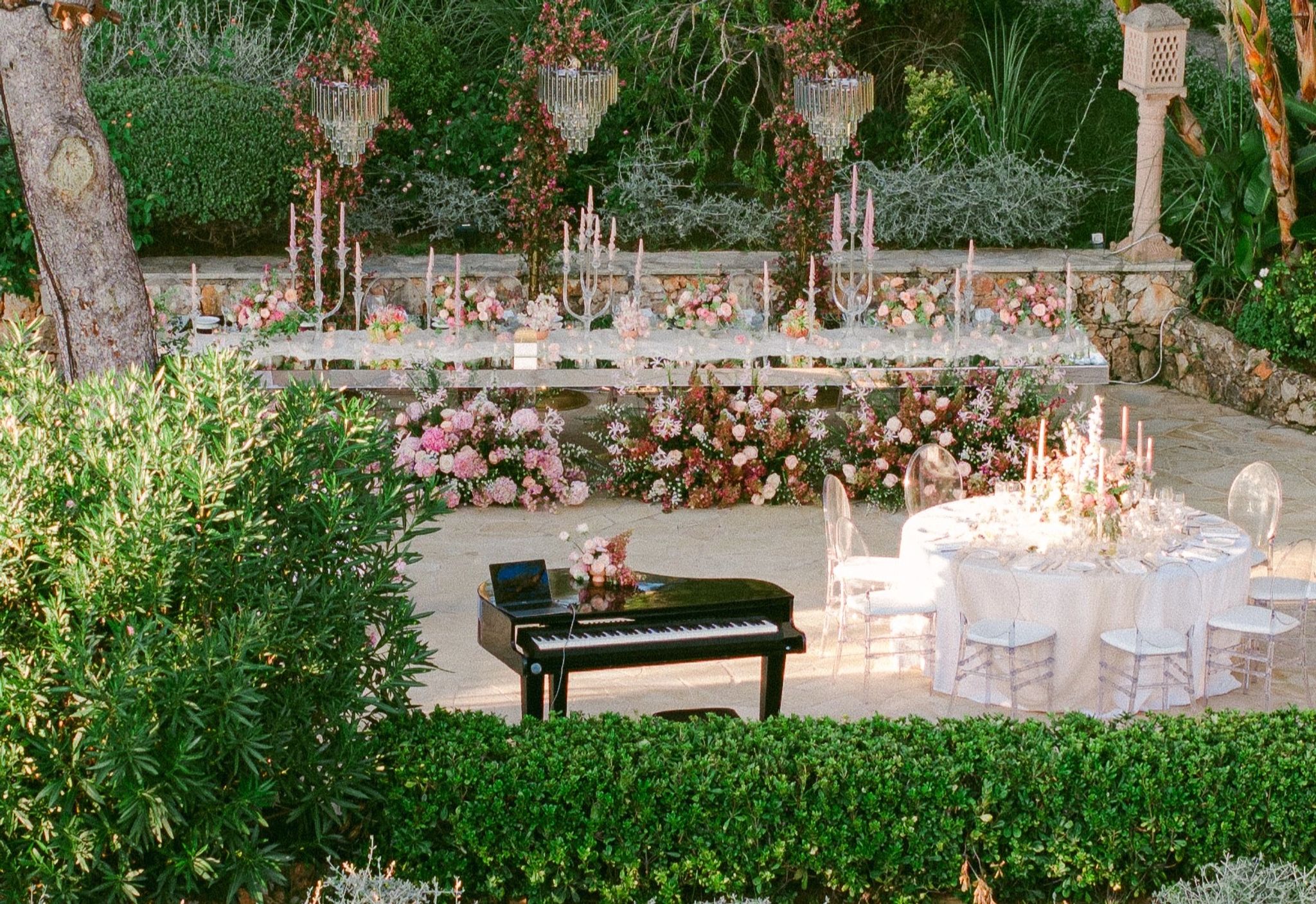 Casamento do hotel piano de cauda longa - musica ao vivo - casamento ao ar livre