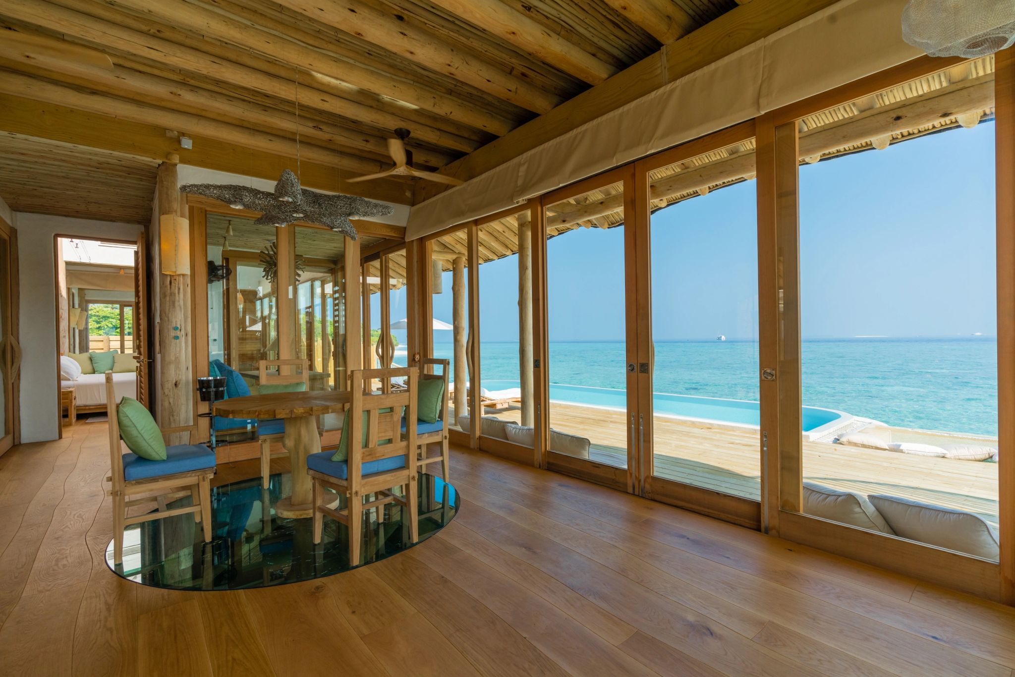 One Bedroom Water Reserve Slide aventura maldivas - gastronomia resort - piscina infinita