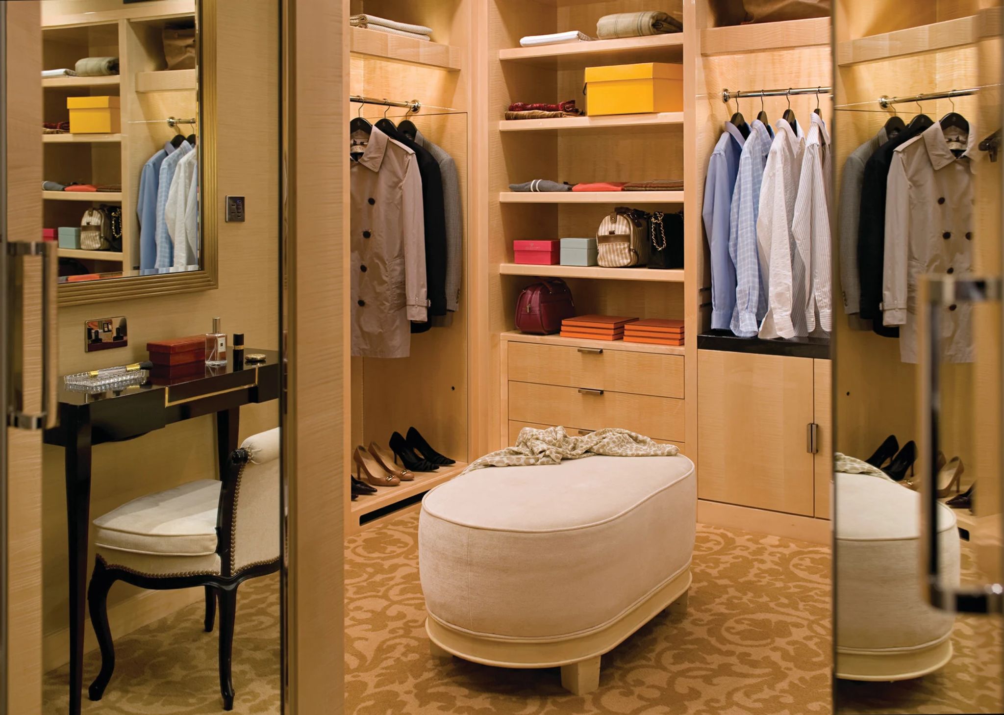 closet da suite - suite de luxo - suite de hotel