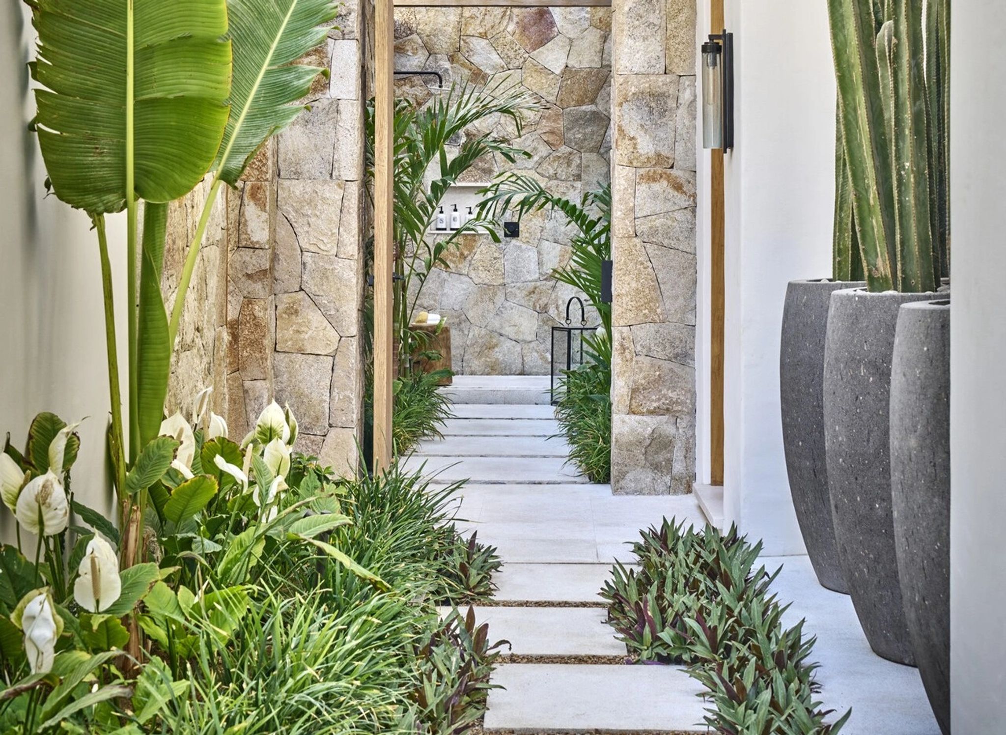 Oceanfront Casita Suite Plung Pool  chuveiro ao ar livre - banho ao ar livre - jardim privativo