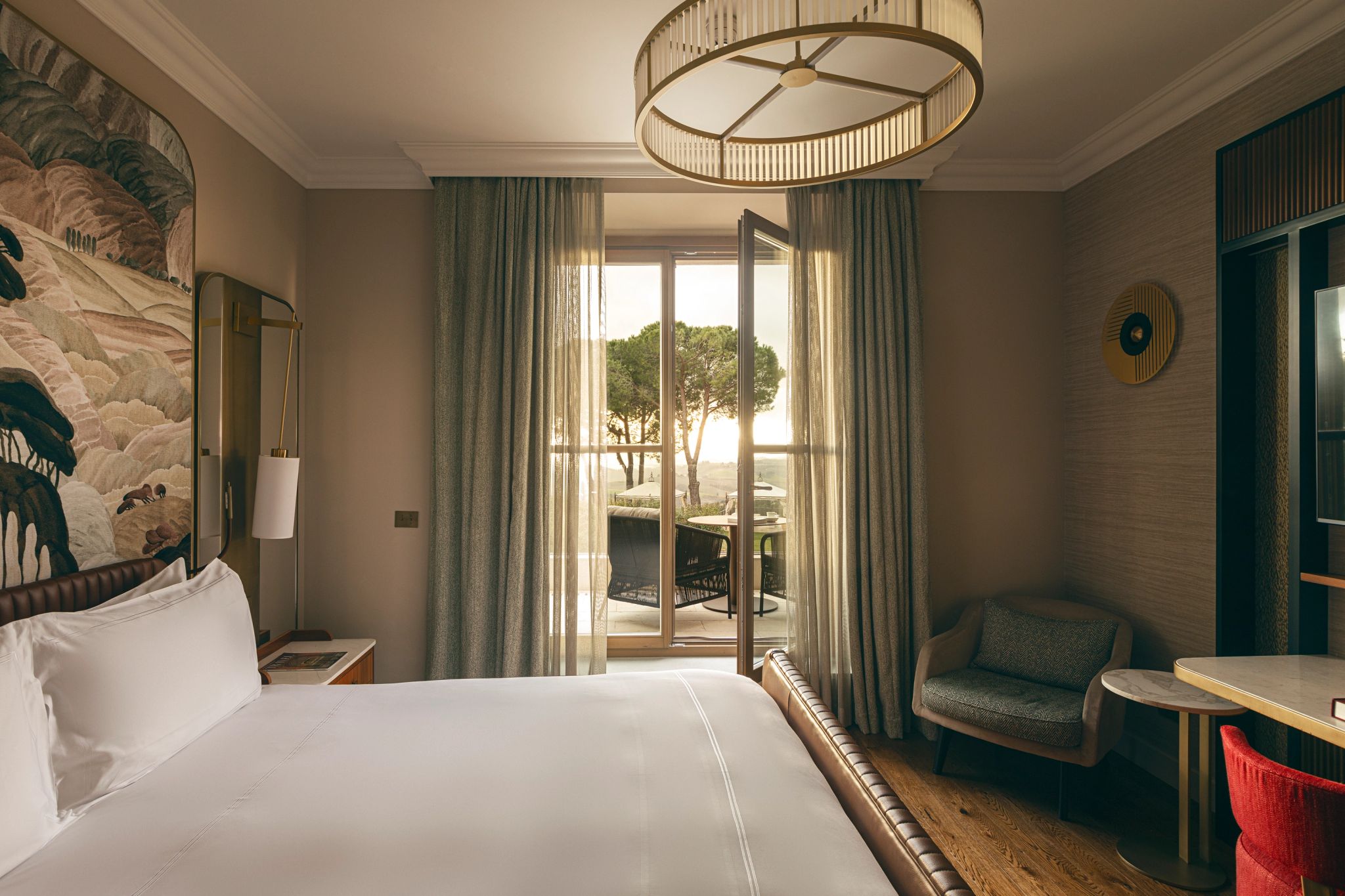 quarto de luxo - quarto de hotel - quarto com varanda