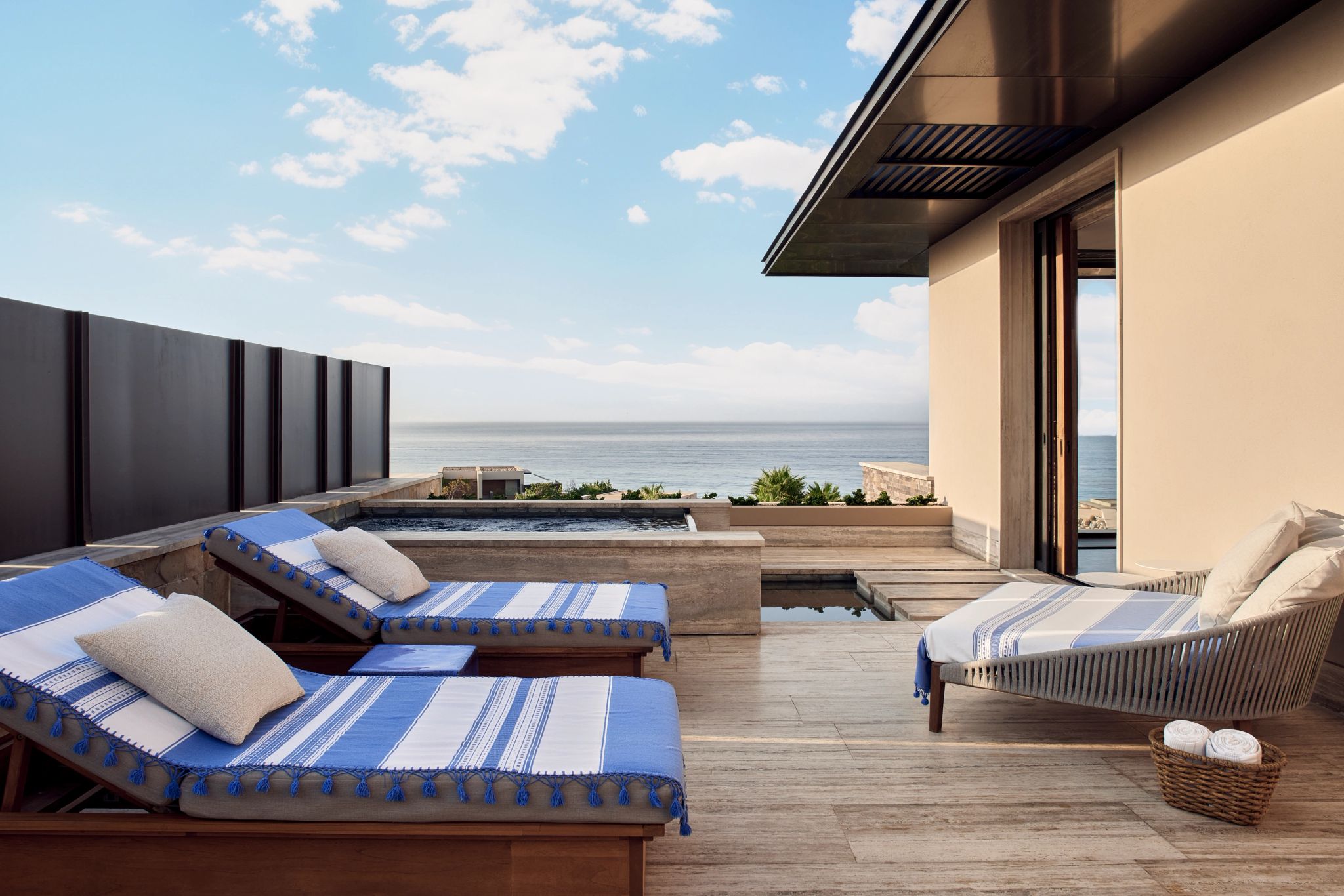 Ocean View King Upper floor Plunge Pool Terrace terraço privativo – piscina privativa - terraço vista mar - vista mar - banho de sol