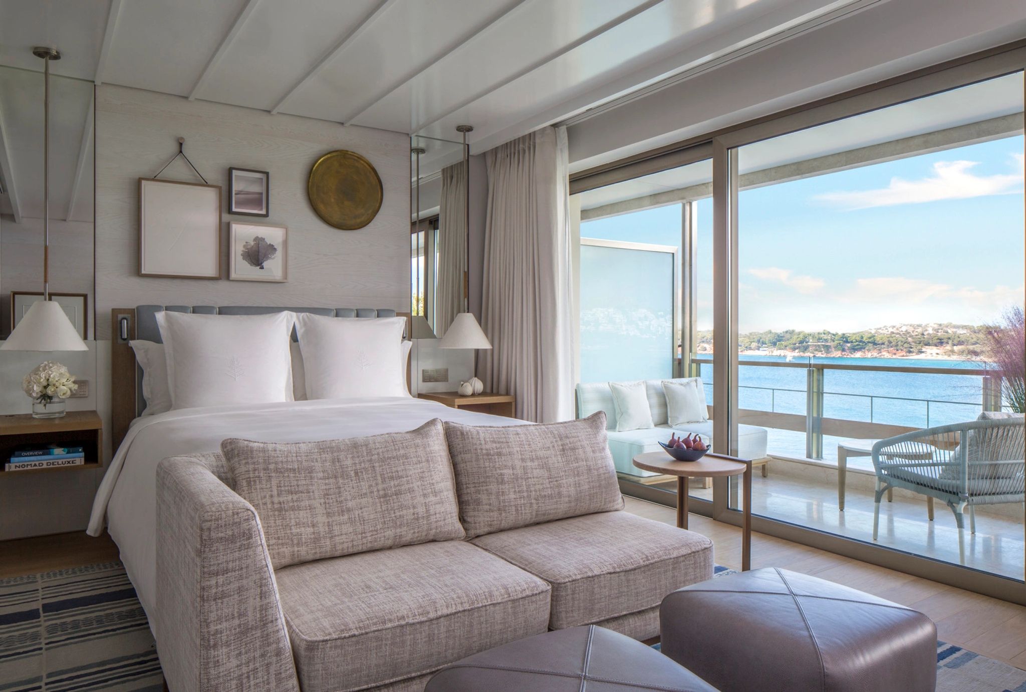 Arion Sea View quarto de hotel - quarto casal - quarto com varanda