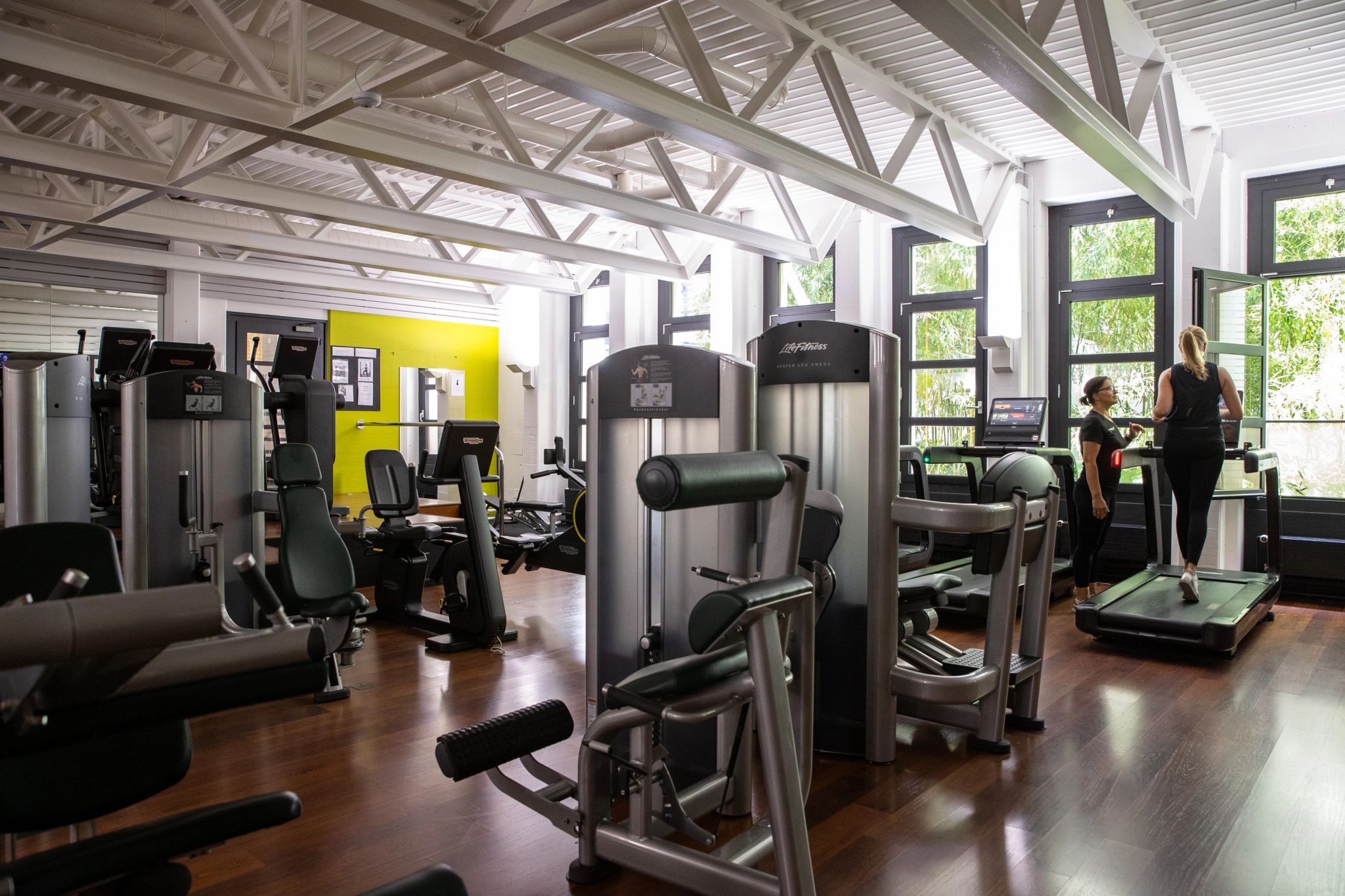 Academia do hotel  academia de luxo – academia - espaço fitness