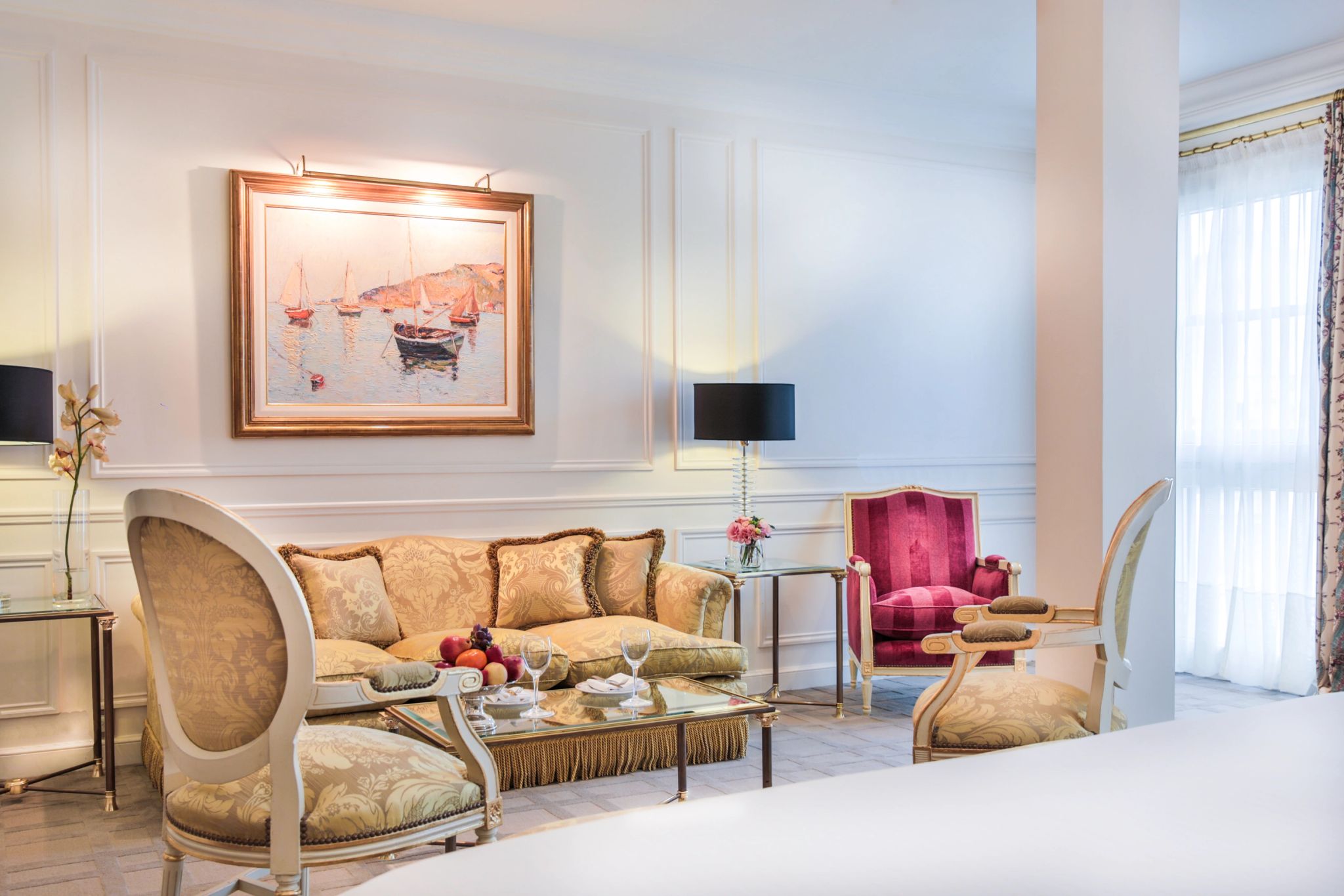 Junior Suite Premier sala classica - sala de estar - decoraçao classica