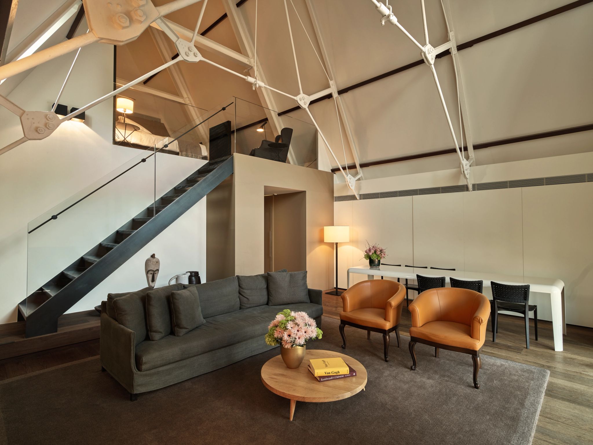 sala ampla - sala moderna - sala de estar - design moderno - design de luxo