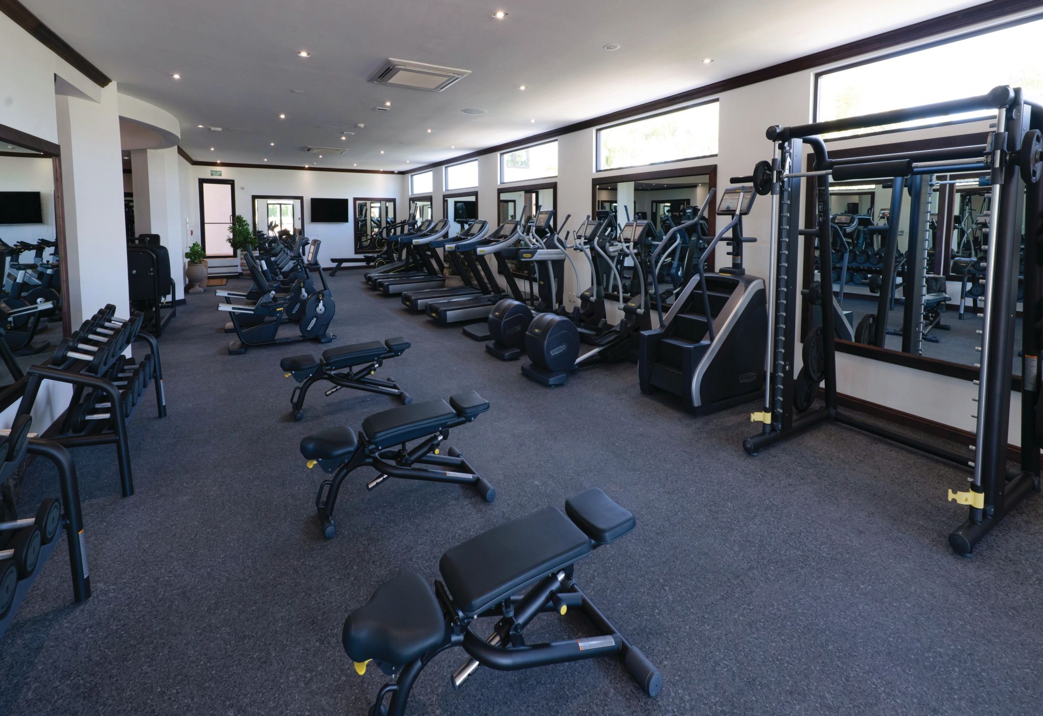academia do hotel - academia de luxo - academia com personal - espaço fitness