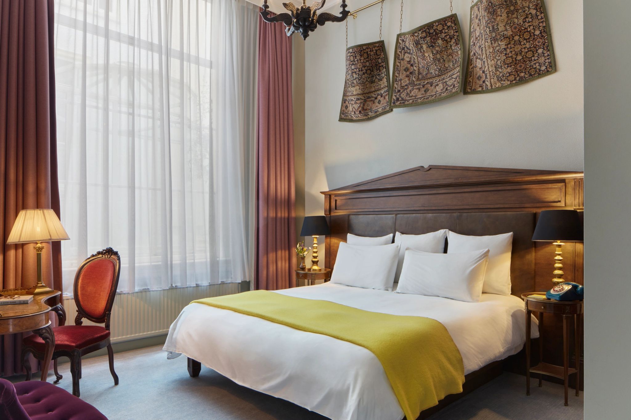 Antique Collector's Suite suite de luxo - cama king-size - decoracao de hotel