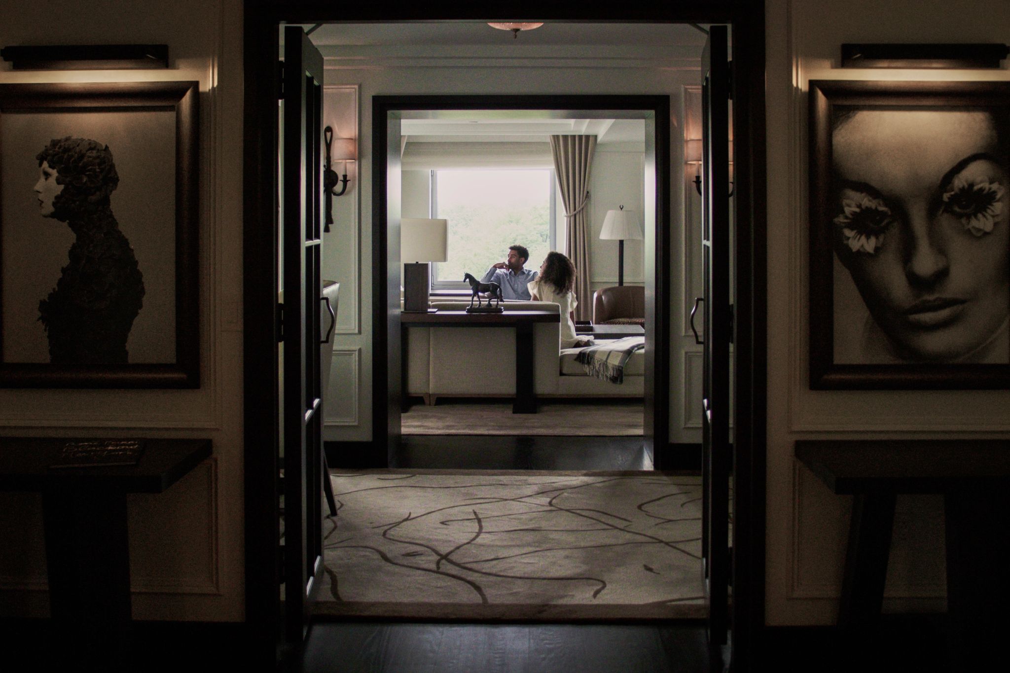 suite do hotel - sala - casal