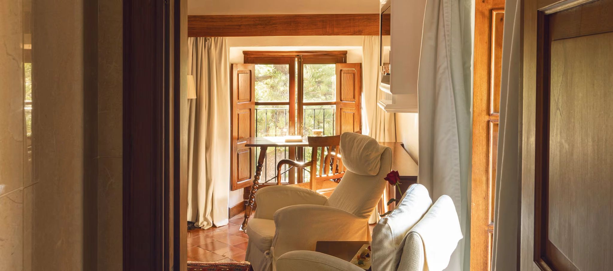 quarto mallorca - hotel rustico - suite dupla