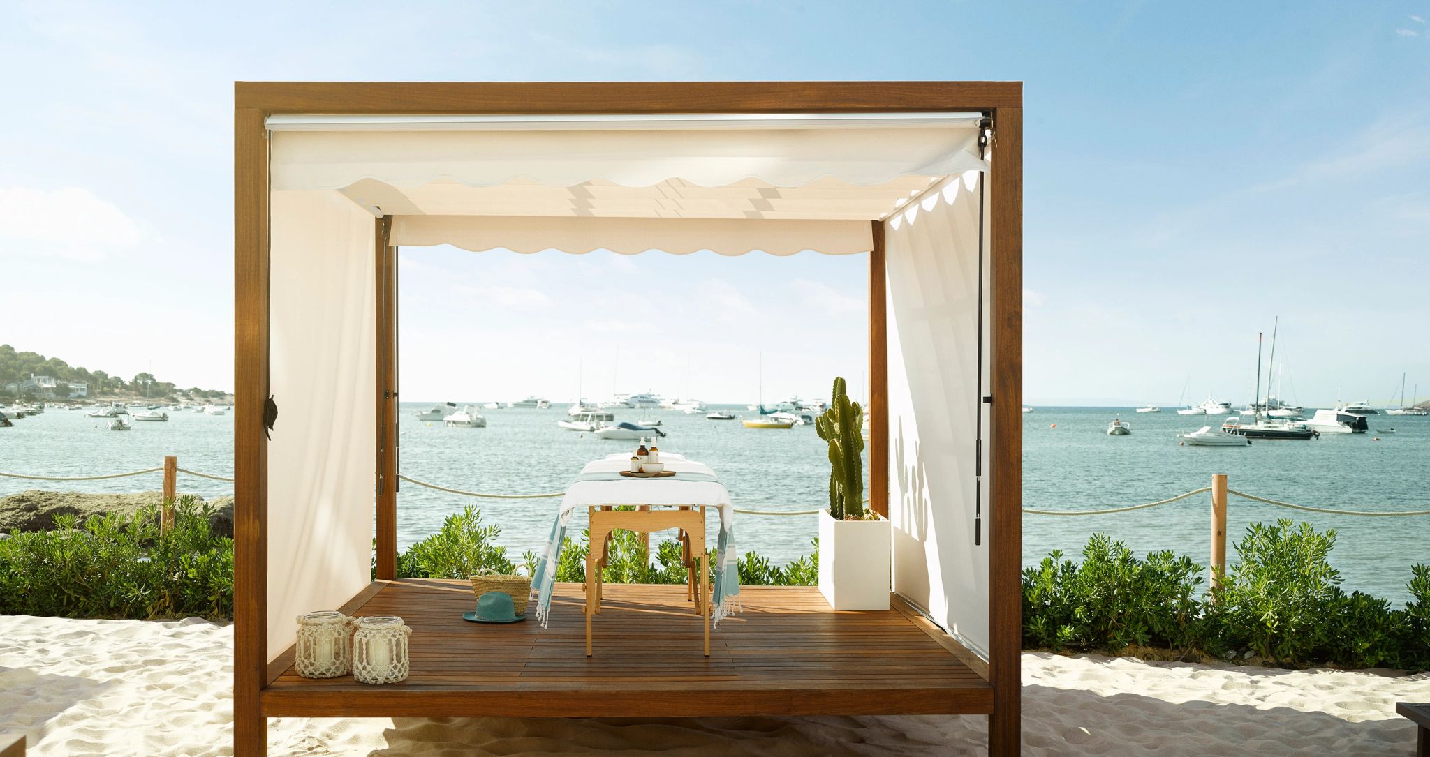 Ibiza Bay Spa by Six Senses spa ao ar livre - spa frente mar - tratamentos de spa