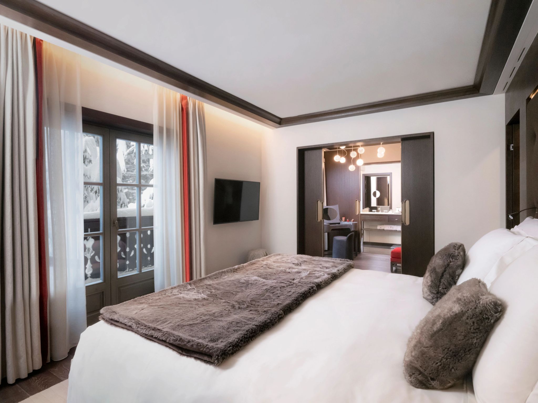 Deluxe Suite cama de casal – suite bem-estar - decoraçao de luxo