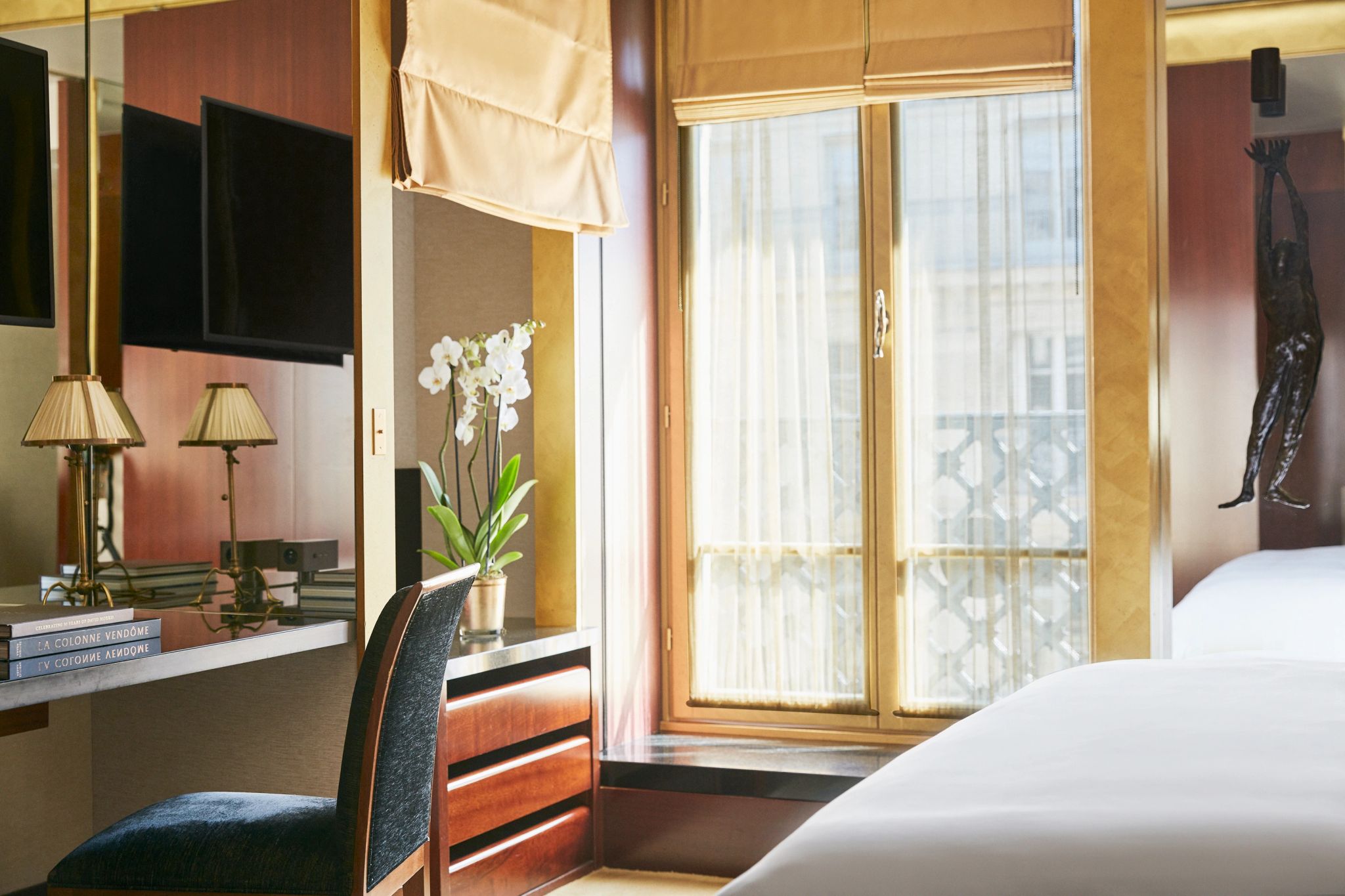 Park King quarto de hotel - mesa de trabalho - decoracao de luxo