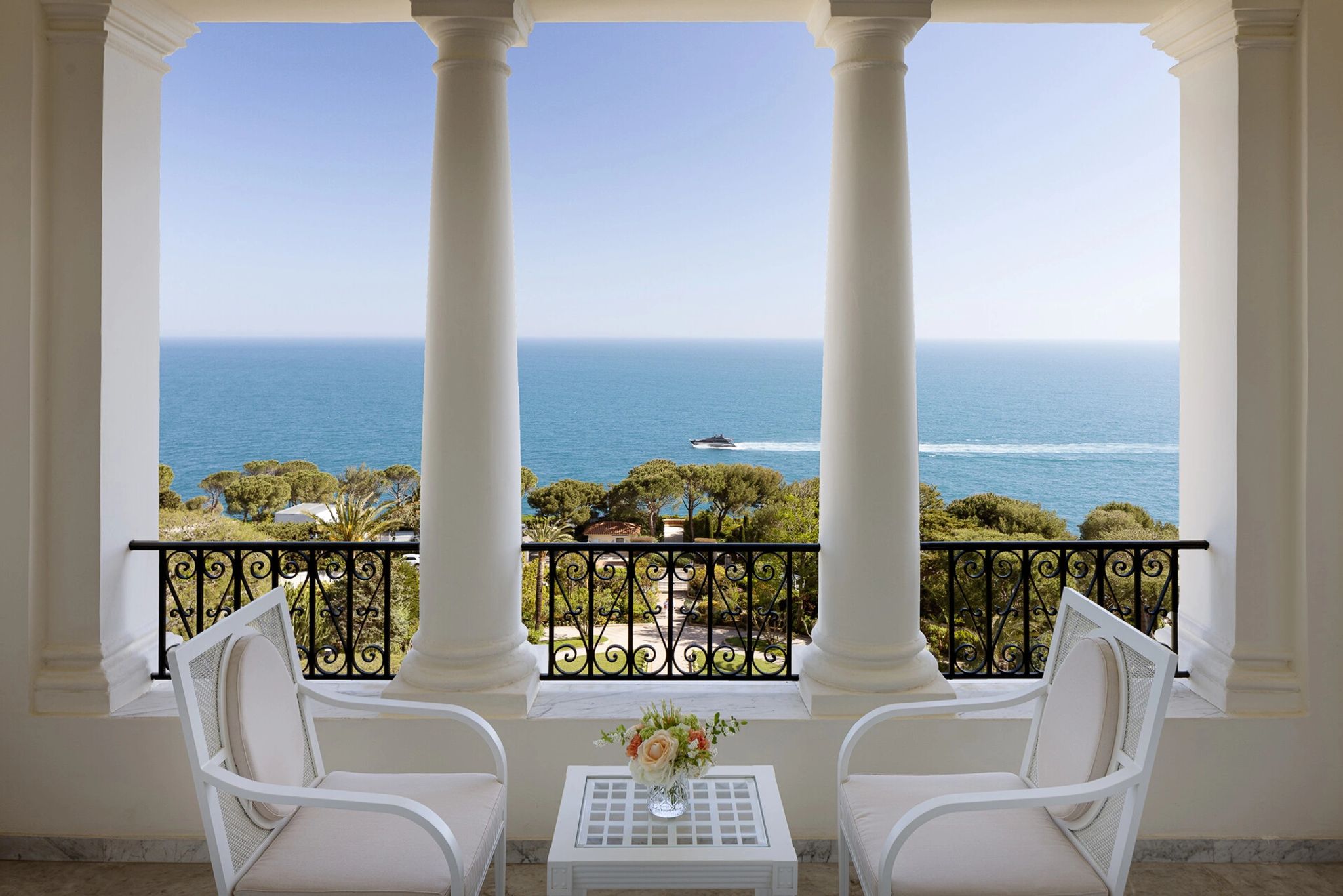 Grand Hotel Suite terraço mobiliado - terraço vista mar - vista panoramica do mar