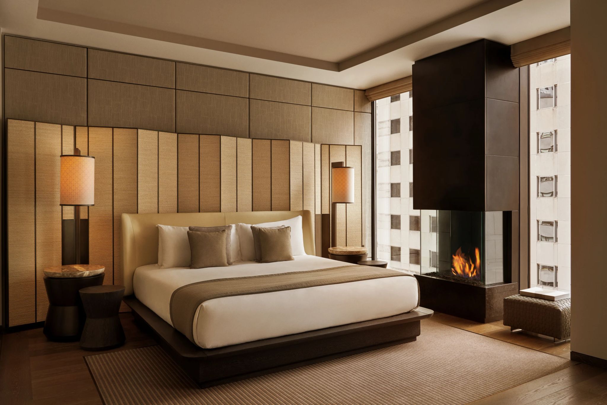 quarto de luxe - vista nova york - quarto de luxo