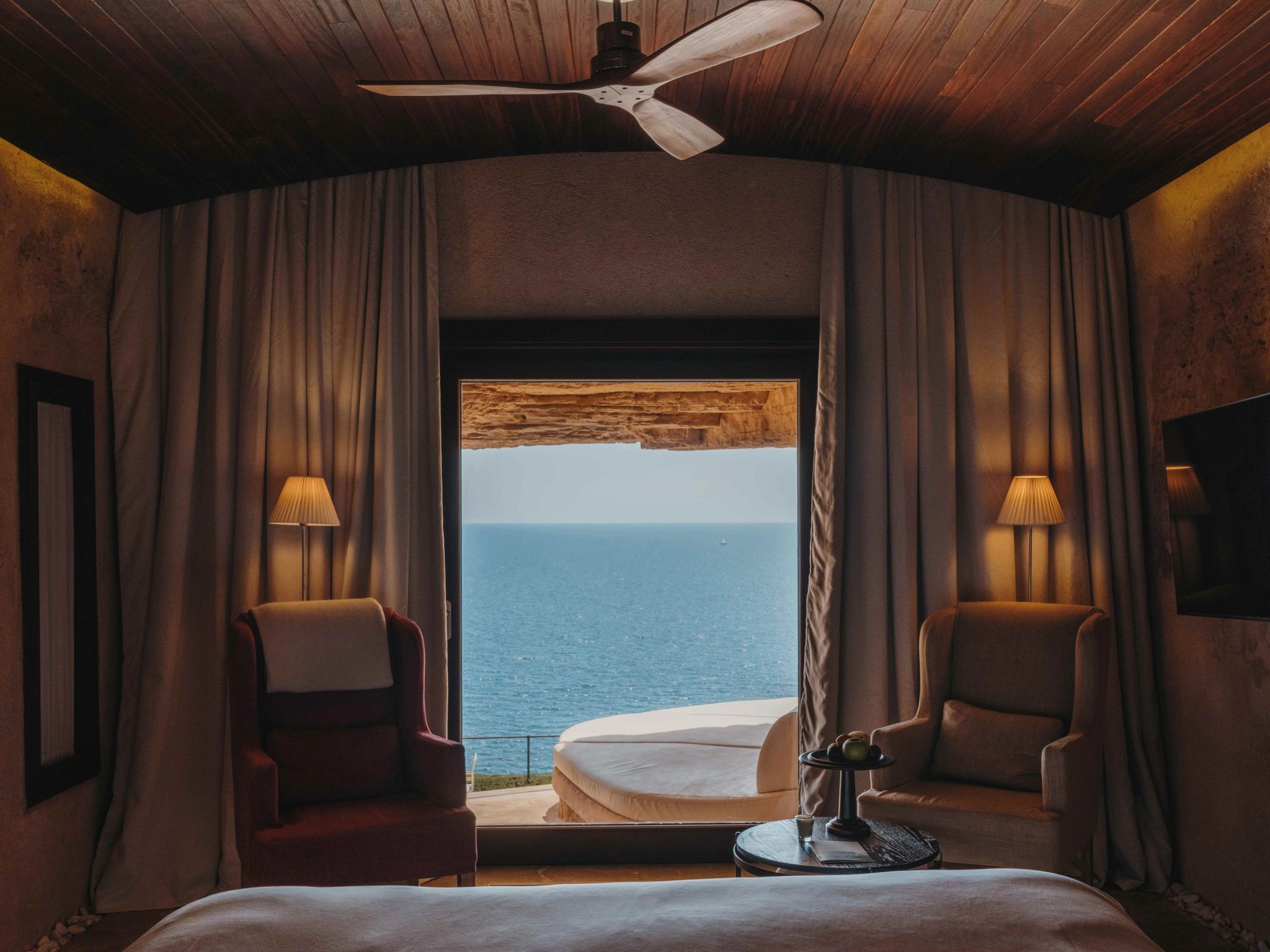 Sentinels quarto com terraço - quarto vista mar - quarto de hotel