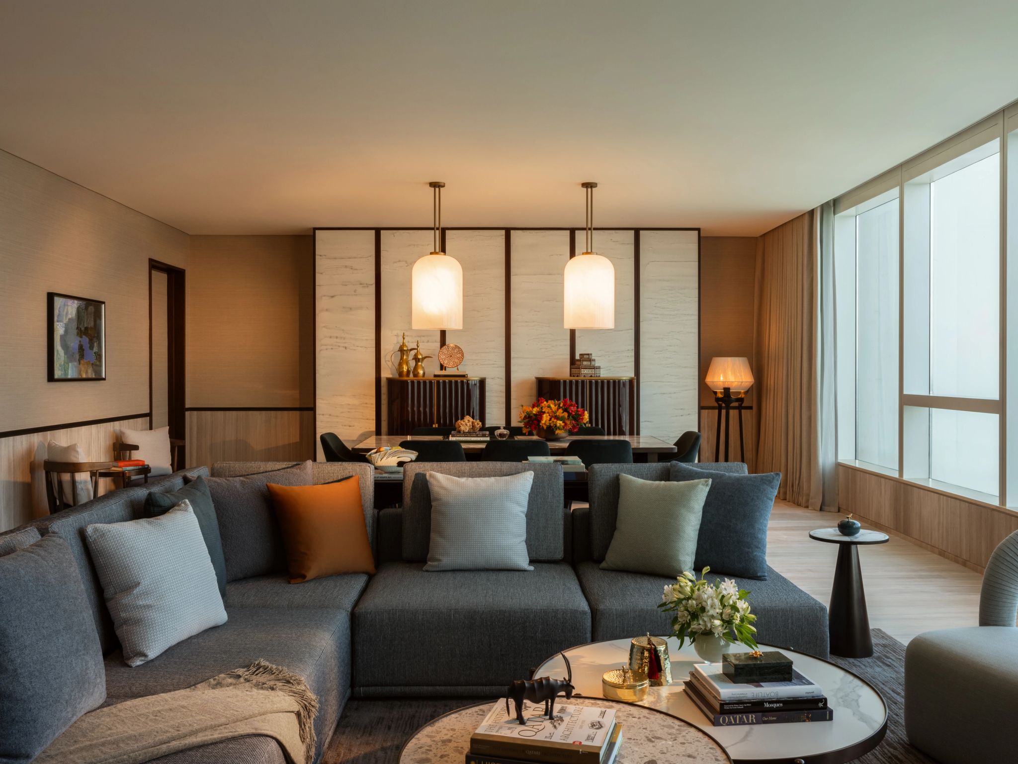 Reef Suite sala de estar - sala moderna - suite com sala