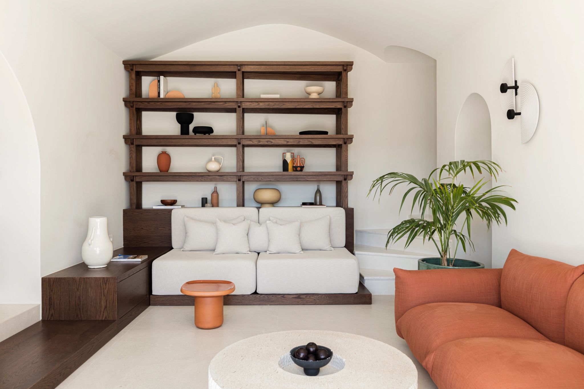 Three Bedroom Villa Infinity Pool  sala de estar - sala espaçosa - sofa confortavel