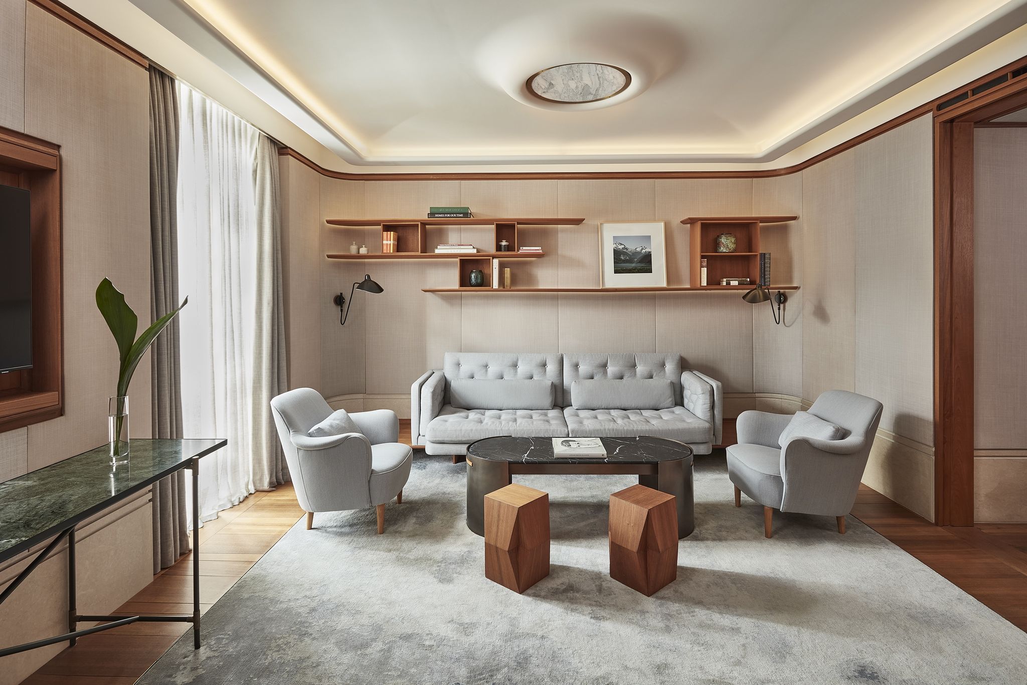 suite de luxo – suite com sala – sala de estar da suite