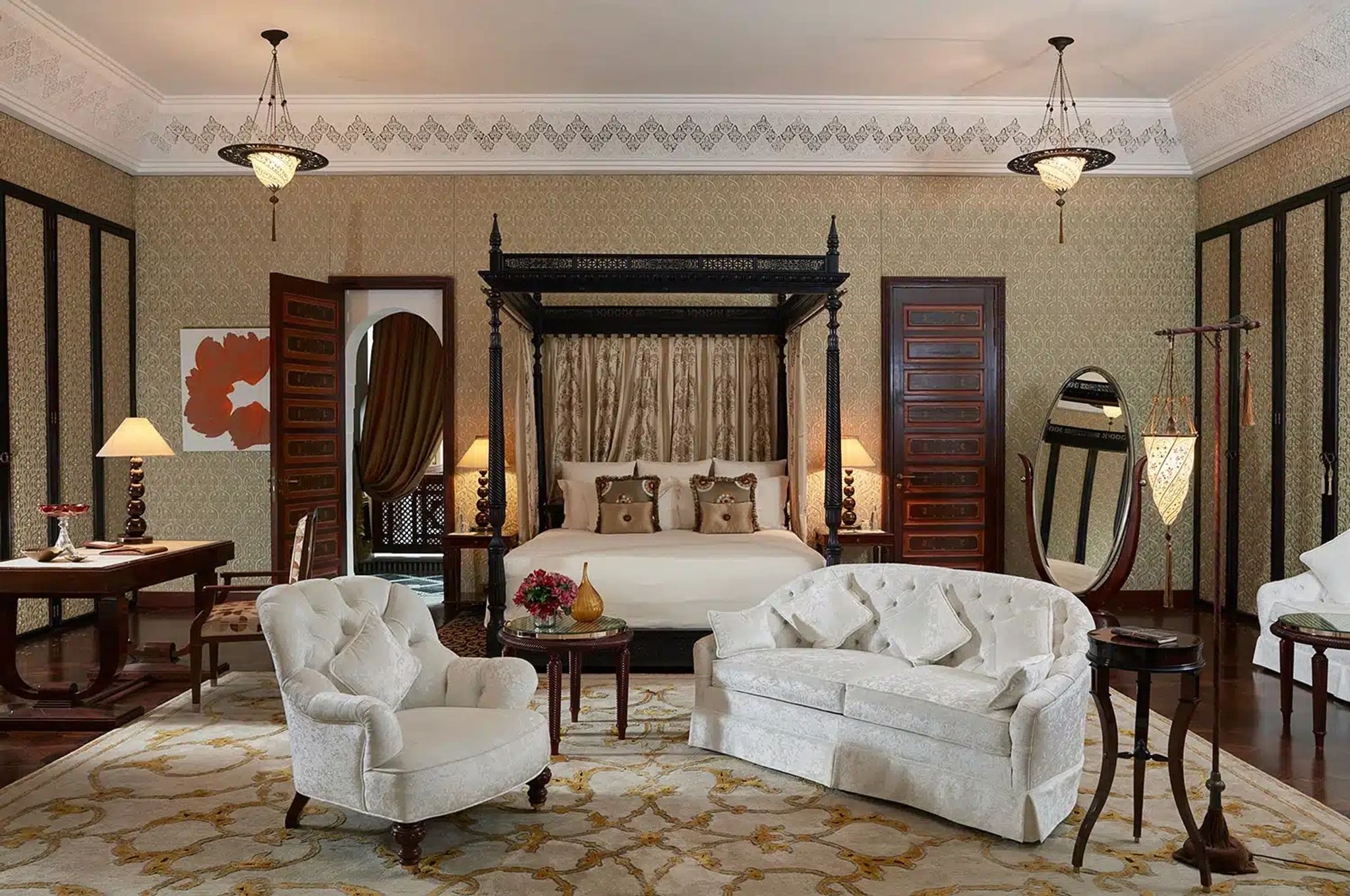 Grand Riad grand riad marrakech - cama king grand - quatro quartos riad