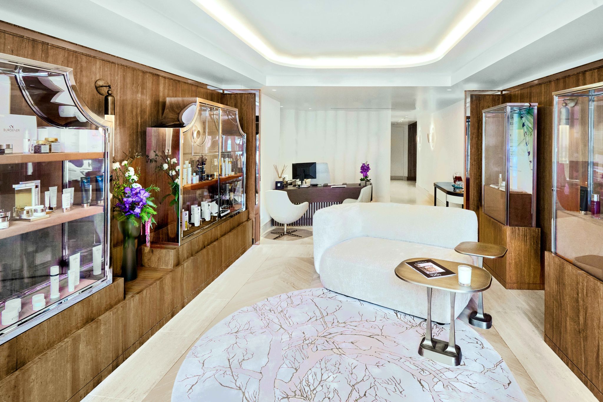 Le C Club Spa recepçao spa - spa de luxo - spa moderno