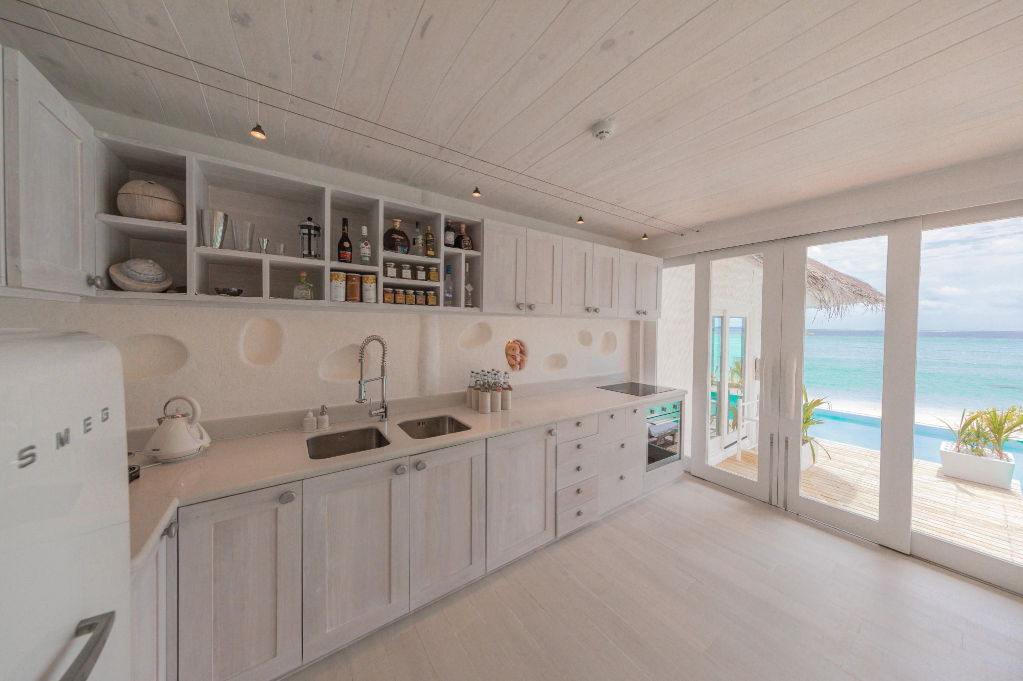 Villa 1 hospedagem de luxo- villa maldivas - vista mar