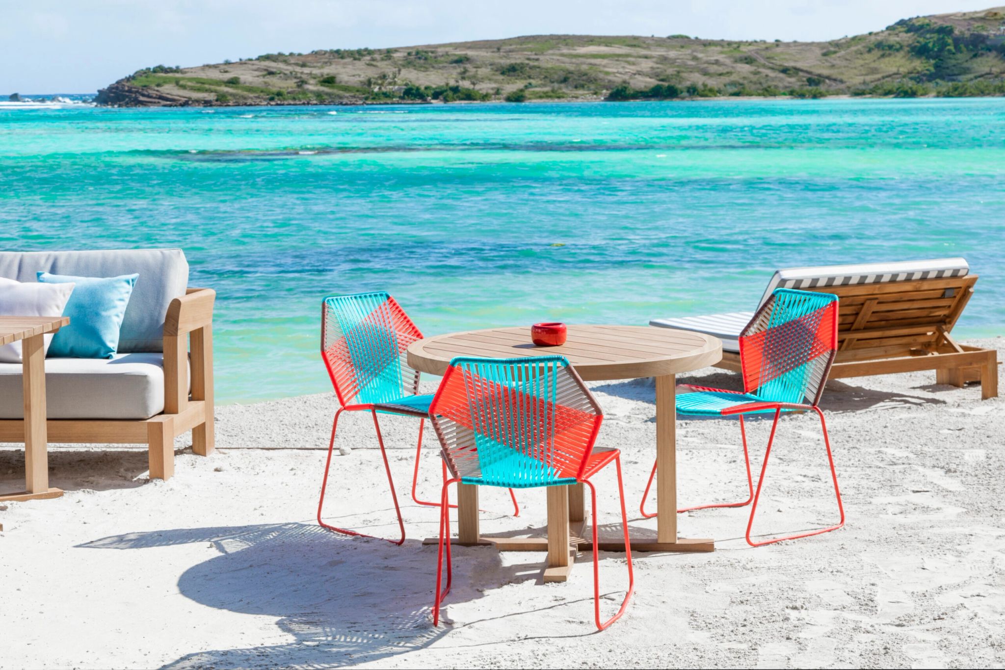 Restaurante Plage restaurante pe na areia - vista mar - mar do caribe - lounge na praia - praias do caribe