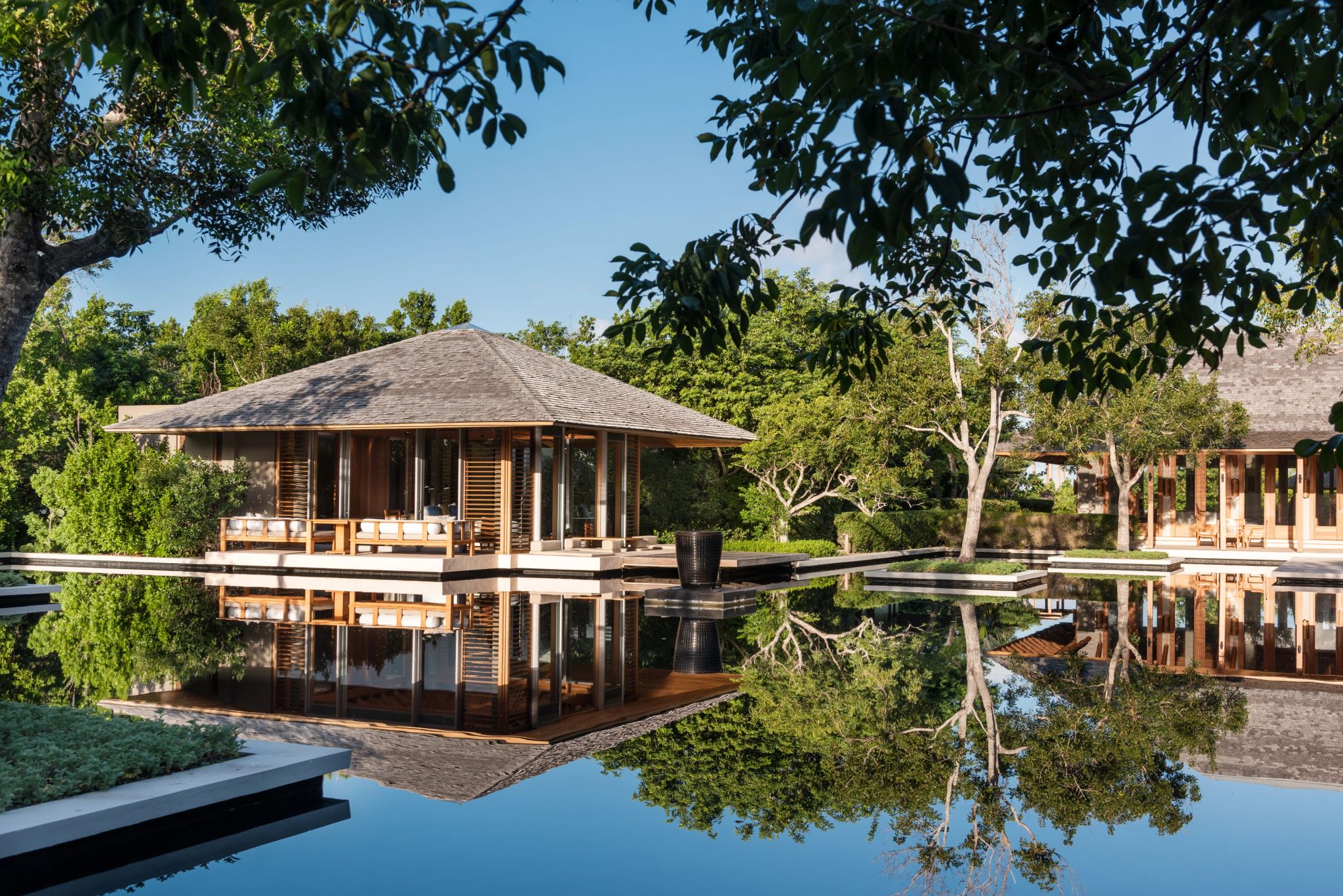 Six Bedroom Beach Sala Villa vila com piscina - area externa