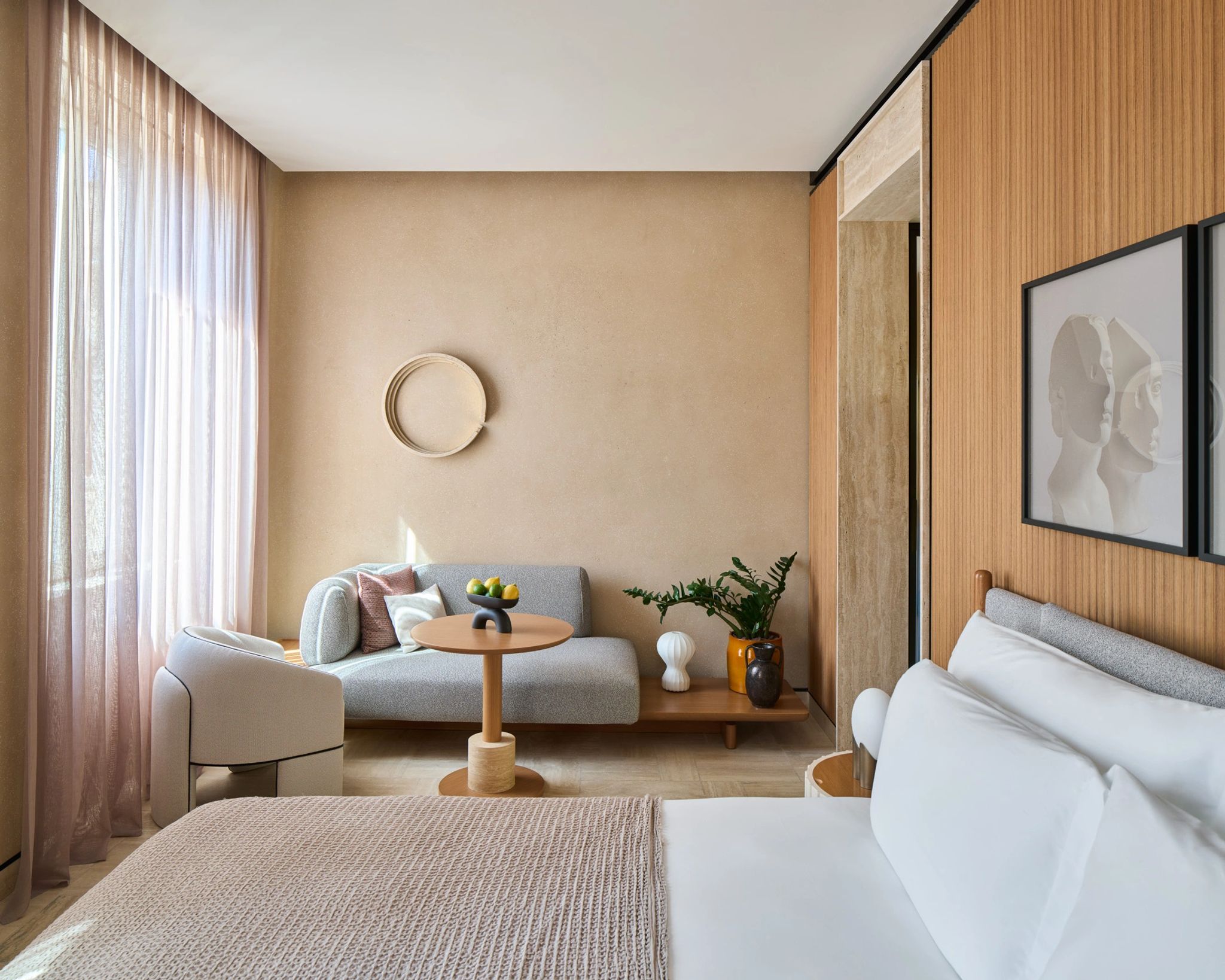 quarto de luxo - cama de casal - decoracao premium