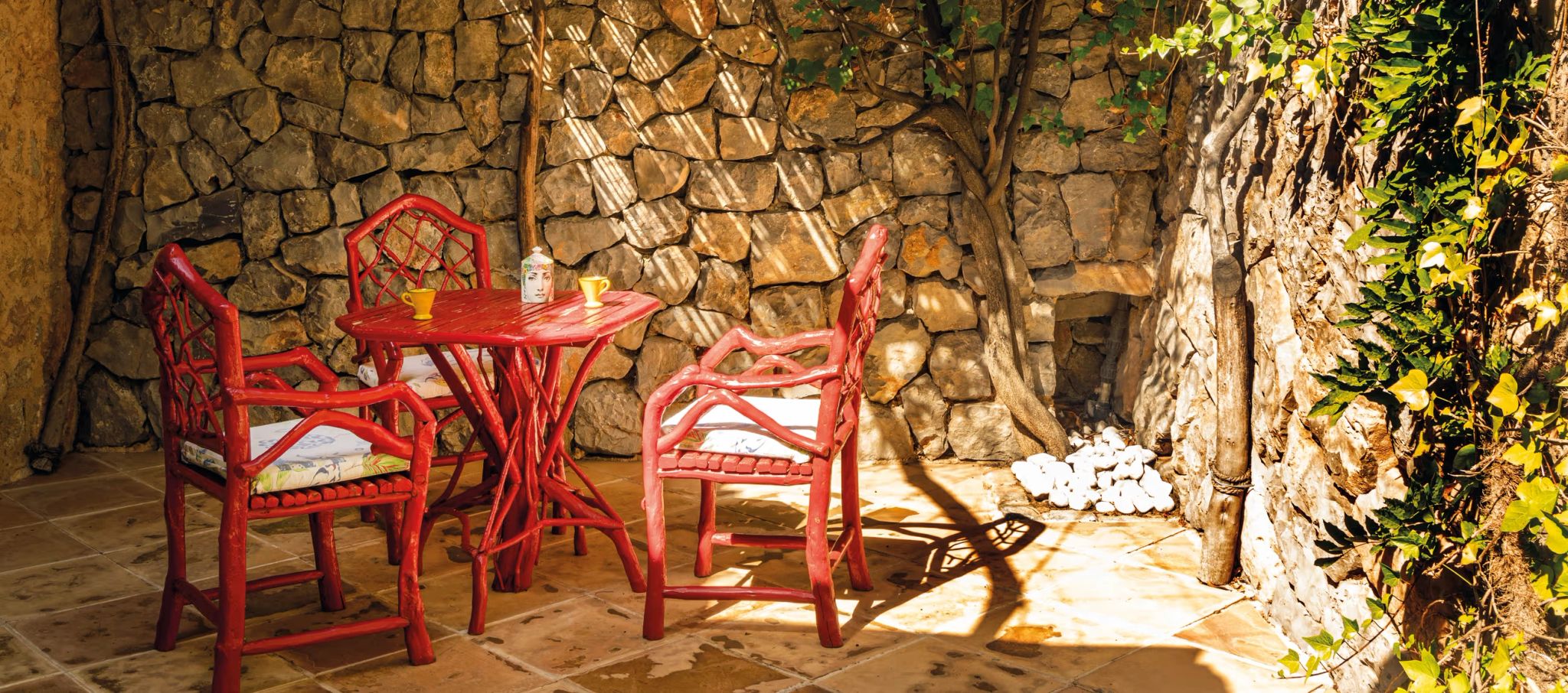 suite premium - quarto rustico - area externa