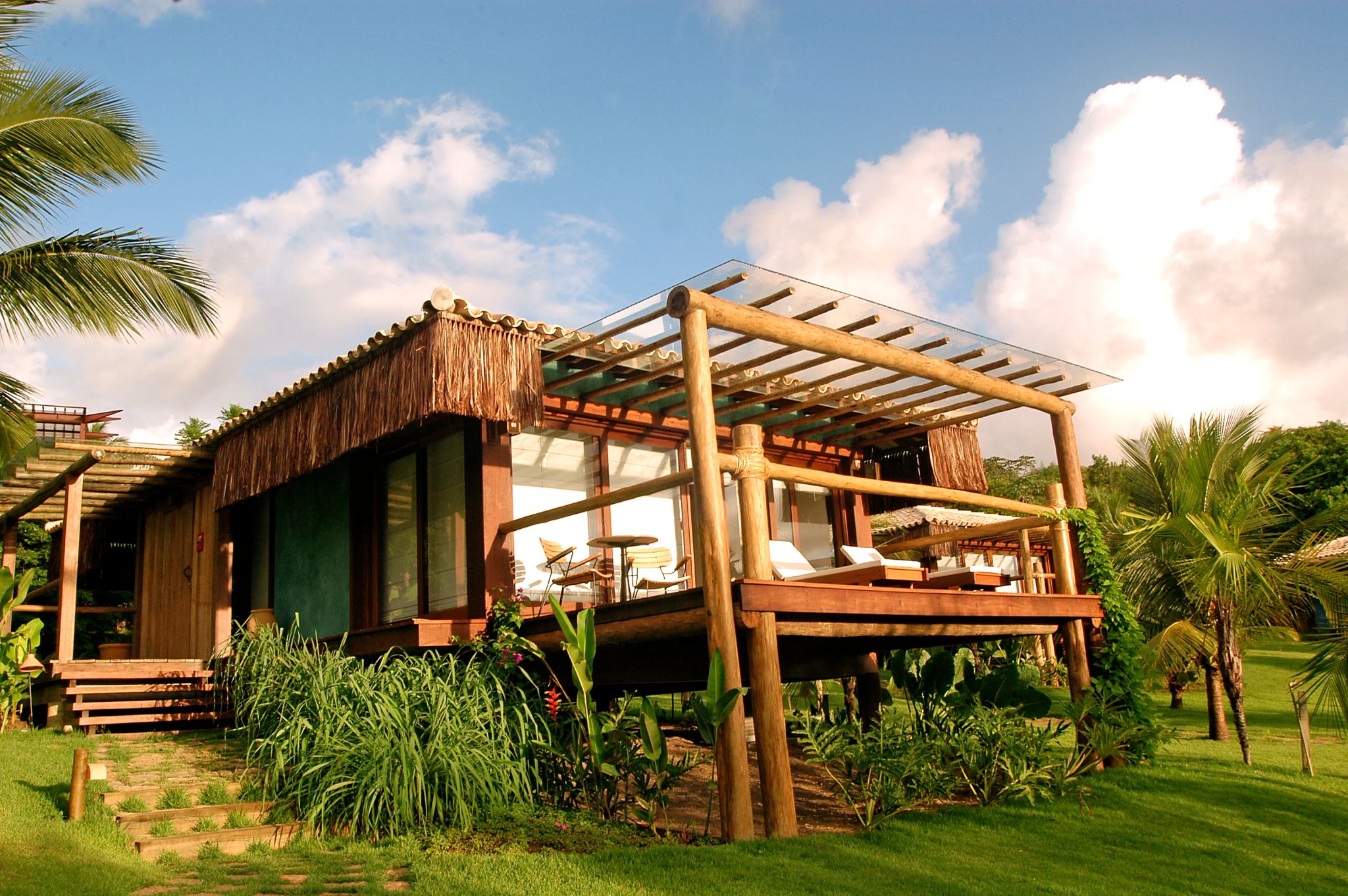 bangalo luxo - hotel na praia - beira mar