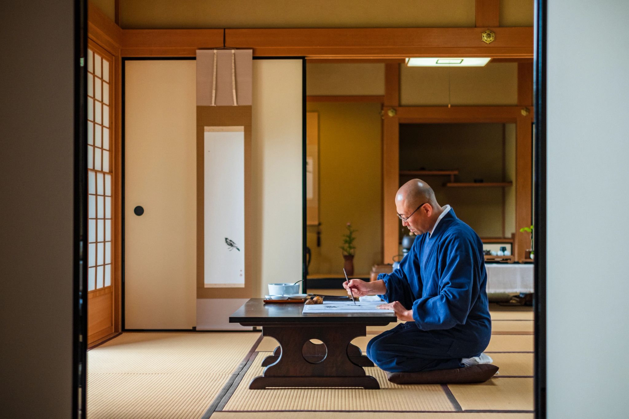 hotel de luxo kyoto – caligrafia japonesa – arte japonesa 