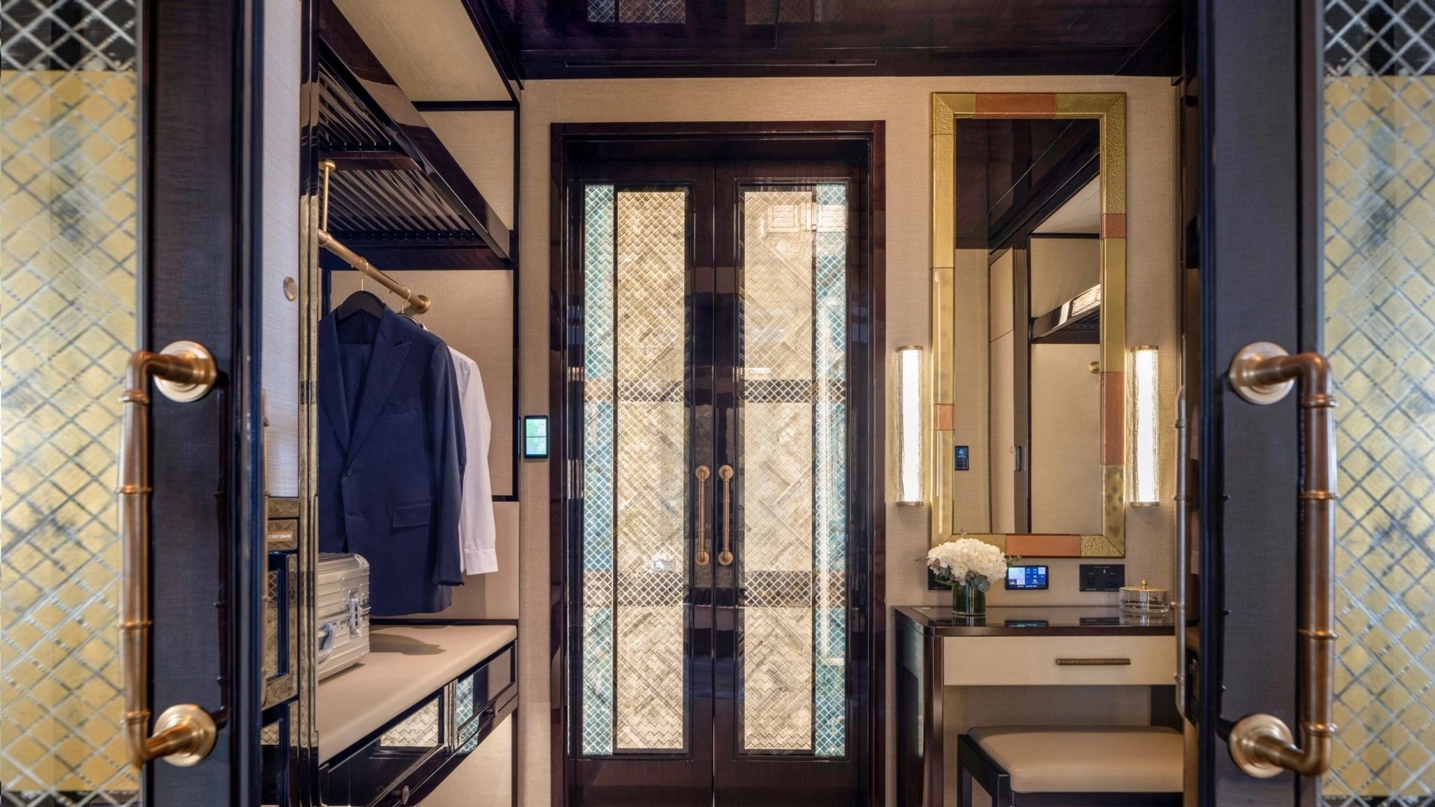 closet de luxo - suite com closet executive suite - suite executiva