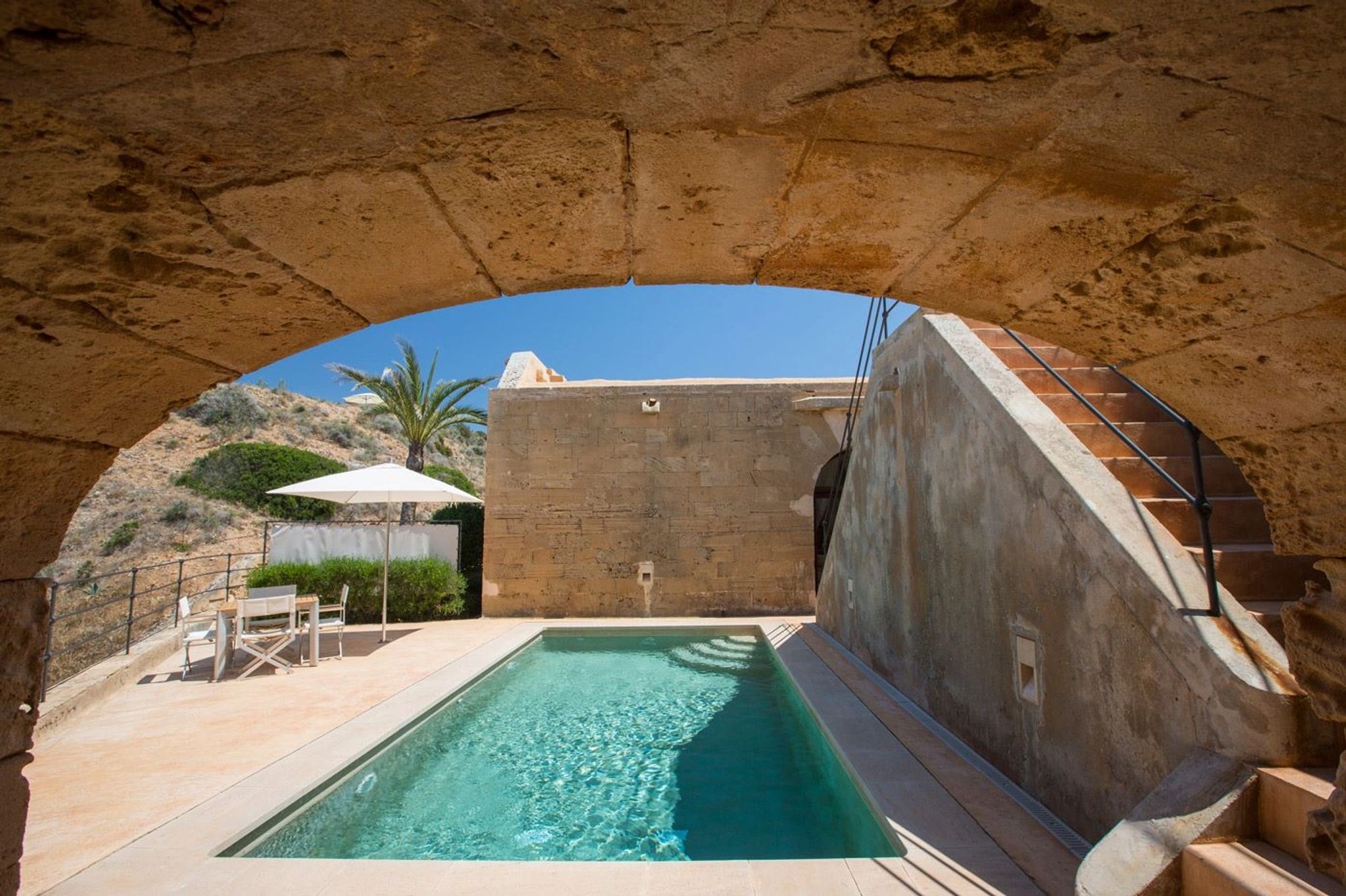 piscina externa - piscina privativa - suite com piscina