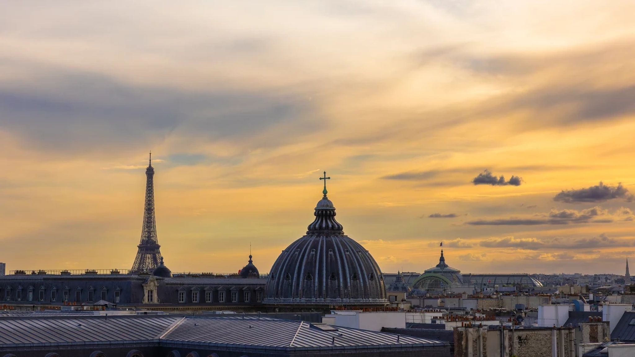 terraco privativo - rooftop paris - vista paris