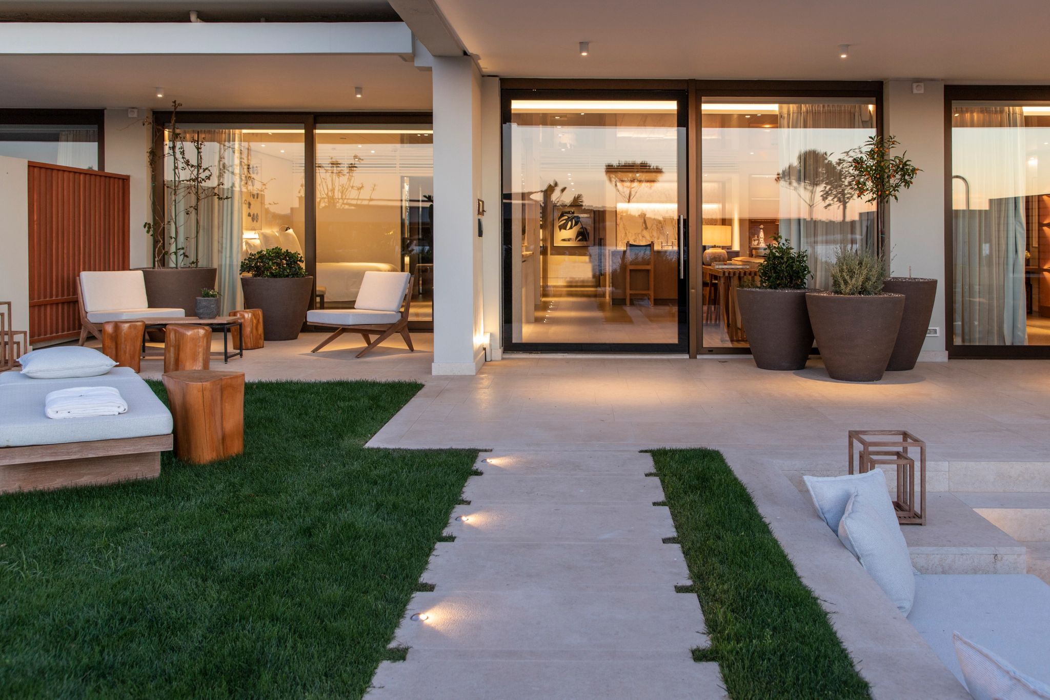 Nafsika Sea View Garden Suite Pool jardim privativo - terraço com jardim - terraço privativo