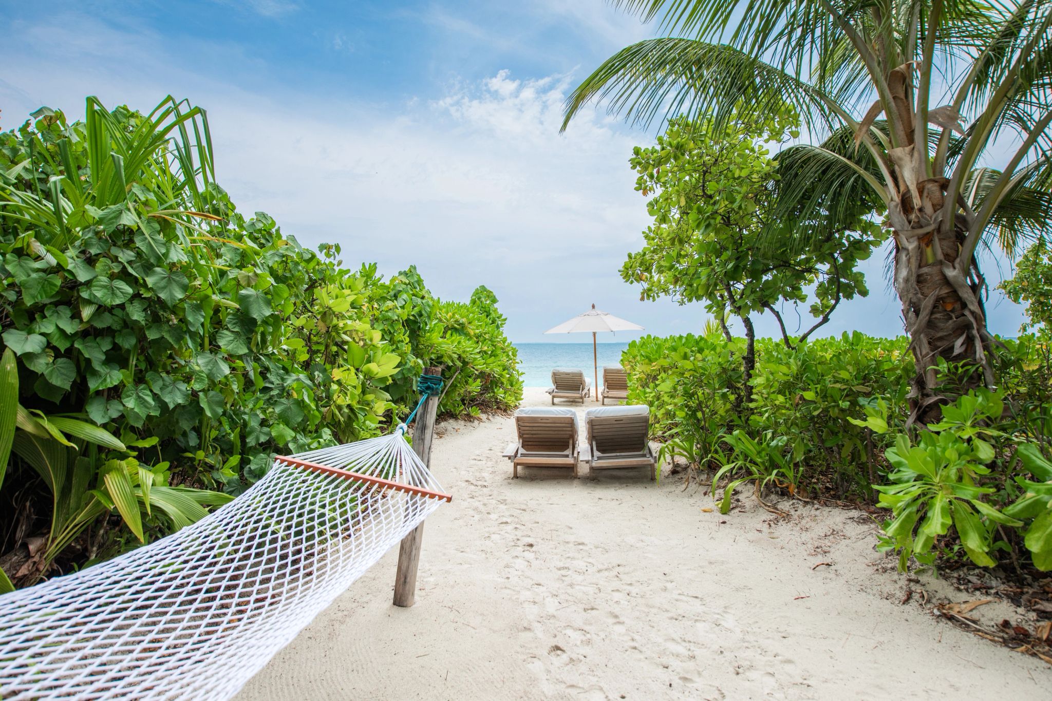 Two Bedroom Soneva Fushi Villa Pool luxo tropical - villa maldivas - vista mar