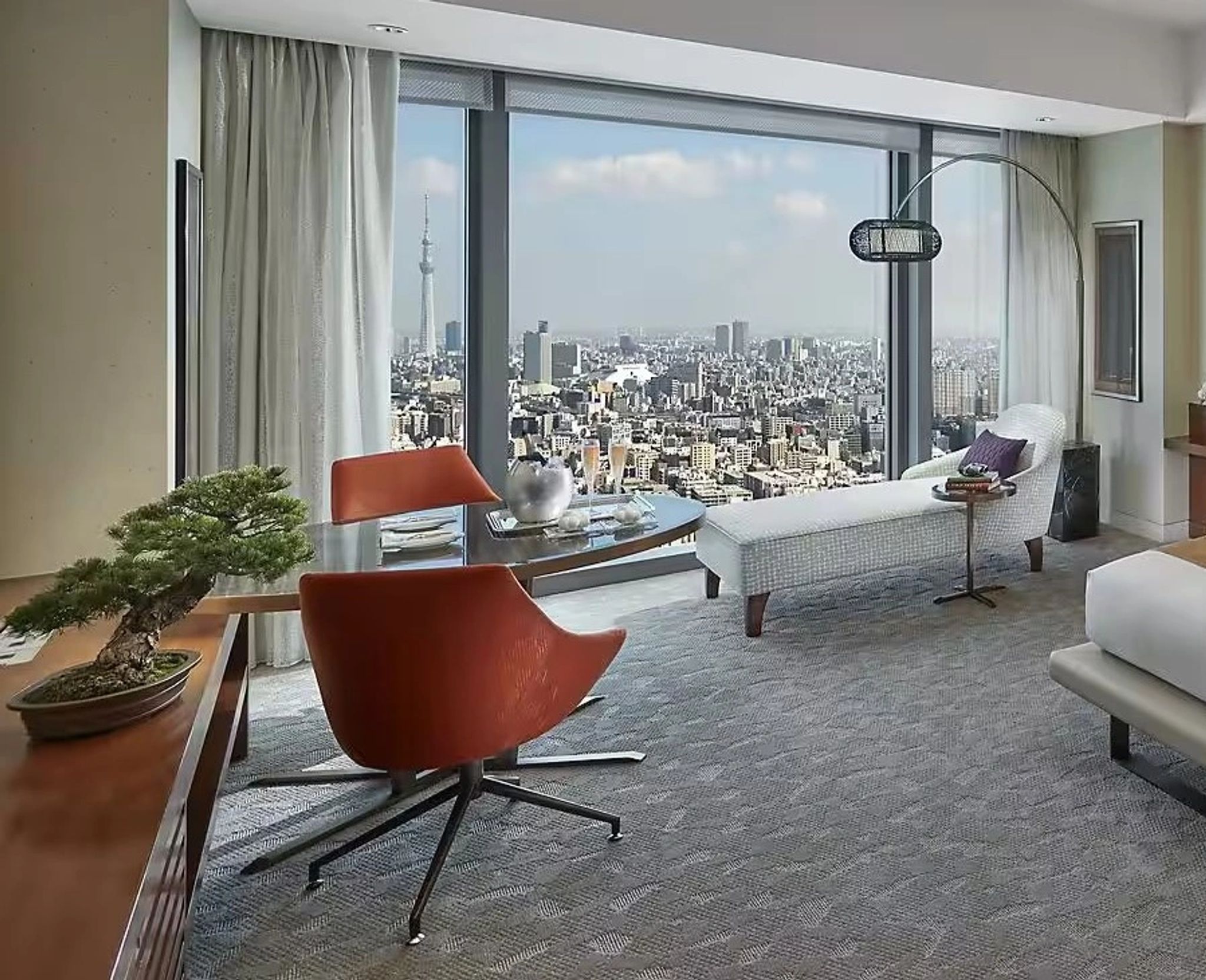 Deluxe Premier Twin quarto vista cidade - cidade de toquio - quarto de hotel