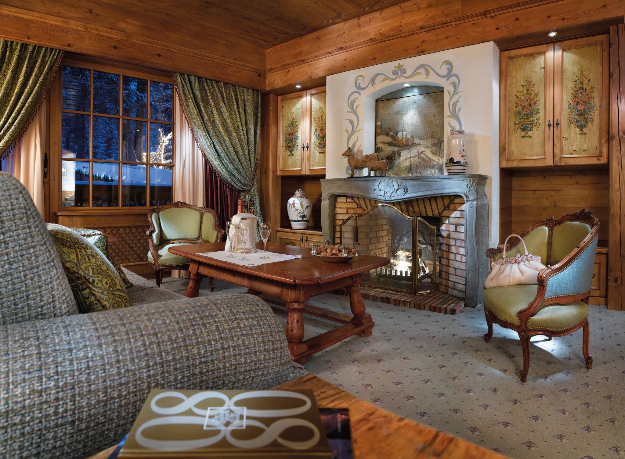 The Suite on the Ski Slopes  sala de estar - suite premium